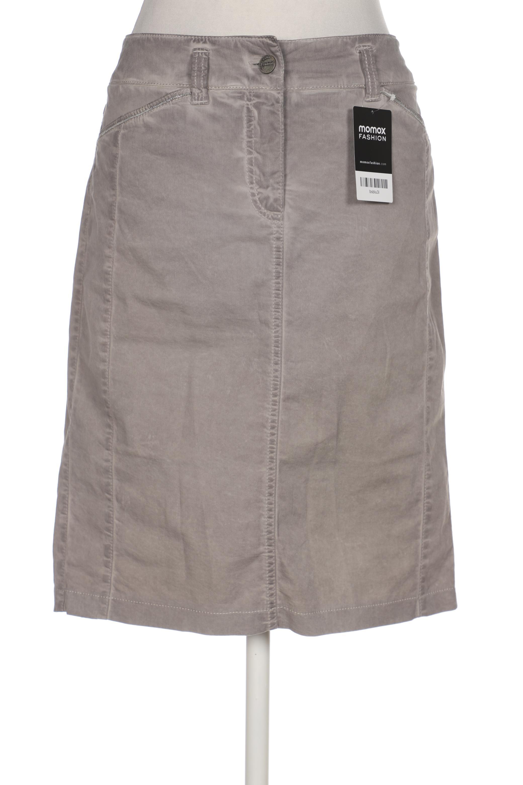 

Gerry Weber Damen Rock, grau, Gr. 31