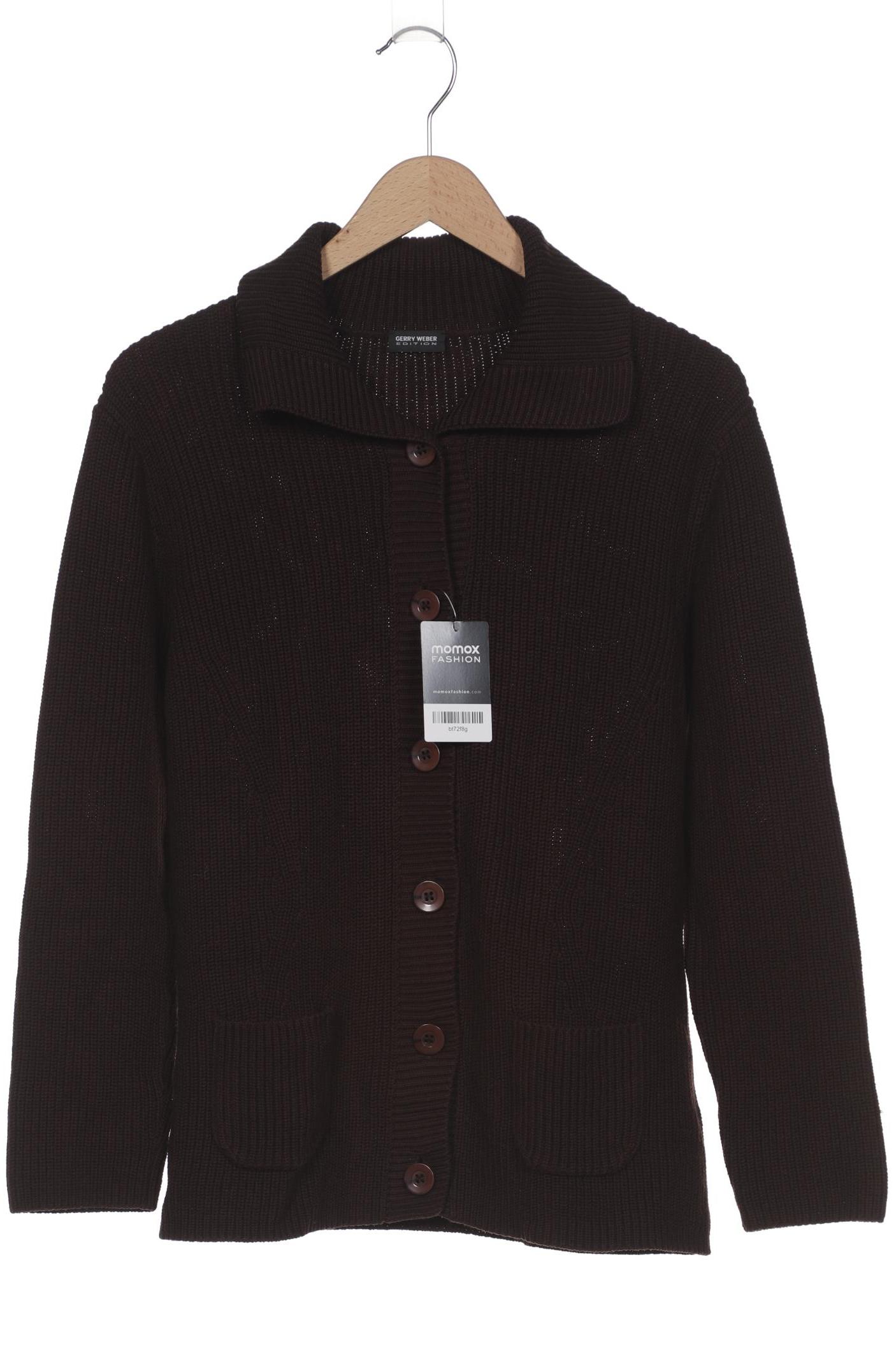 

Gerry Weber Damen Strickjacke, braun, Gr. 42