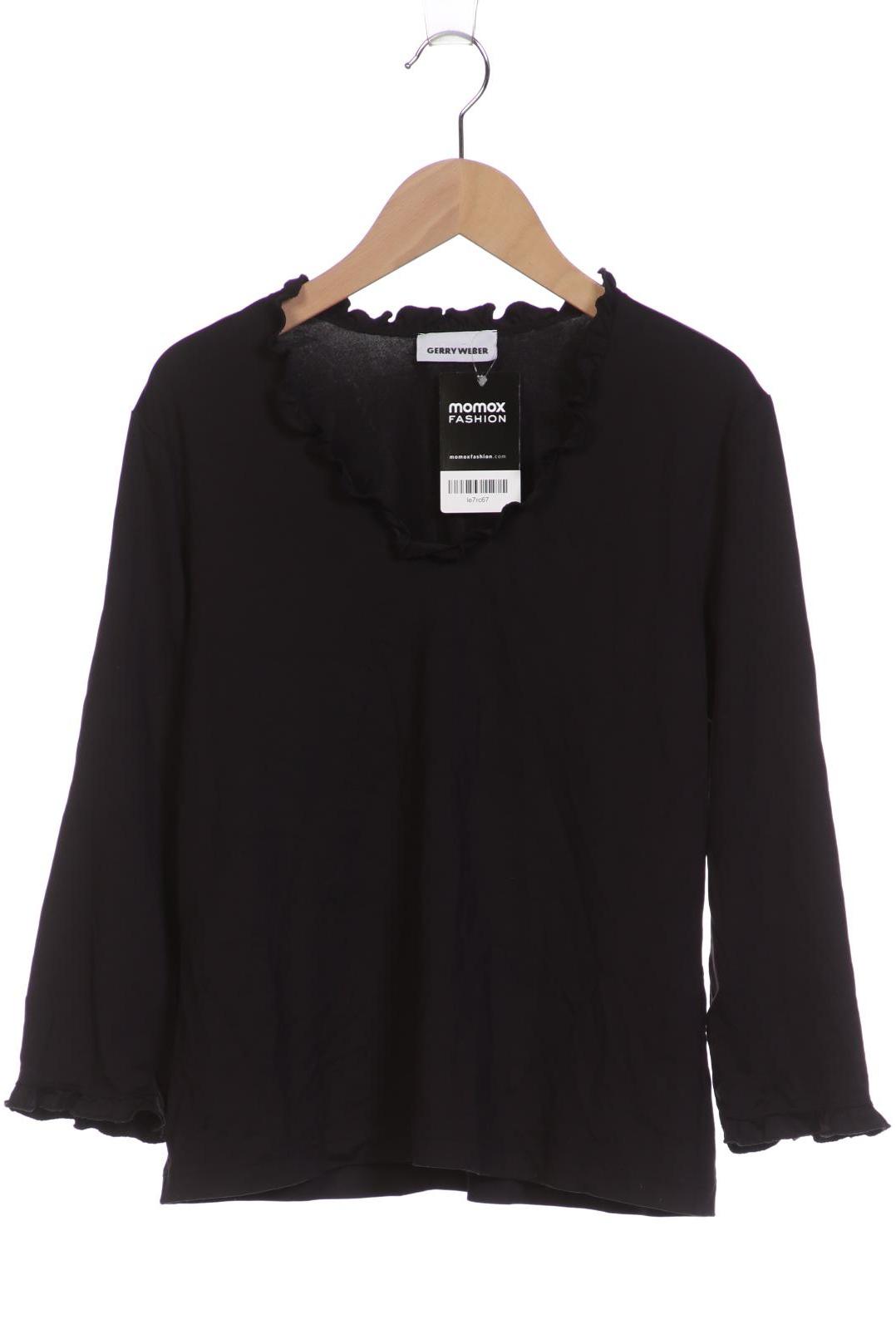 

Gerry Weber Damen Langarmshirt, schwarz, Gr. 38