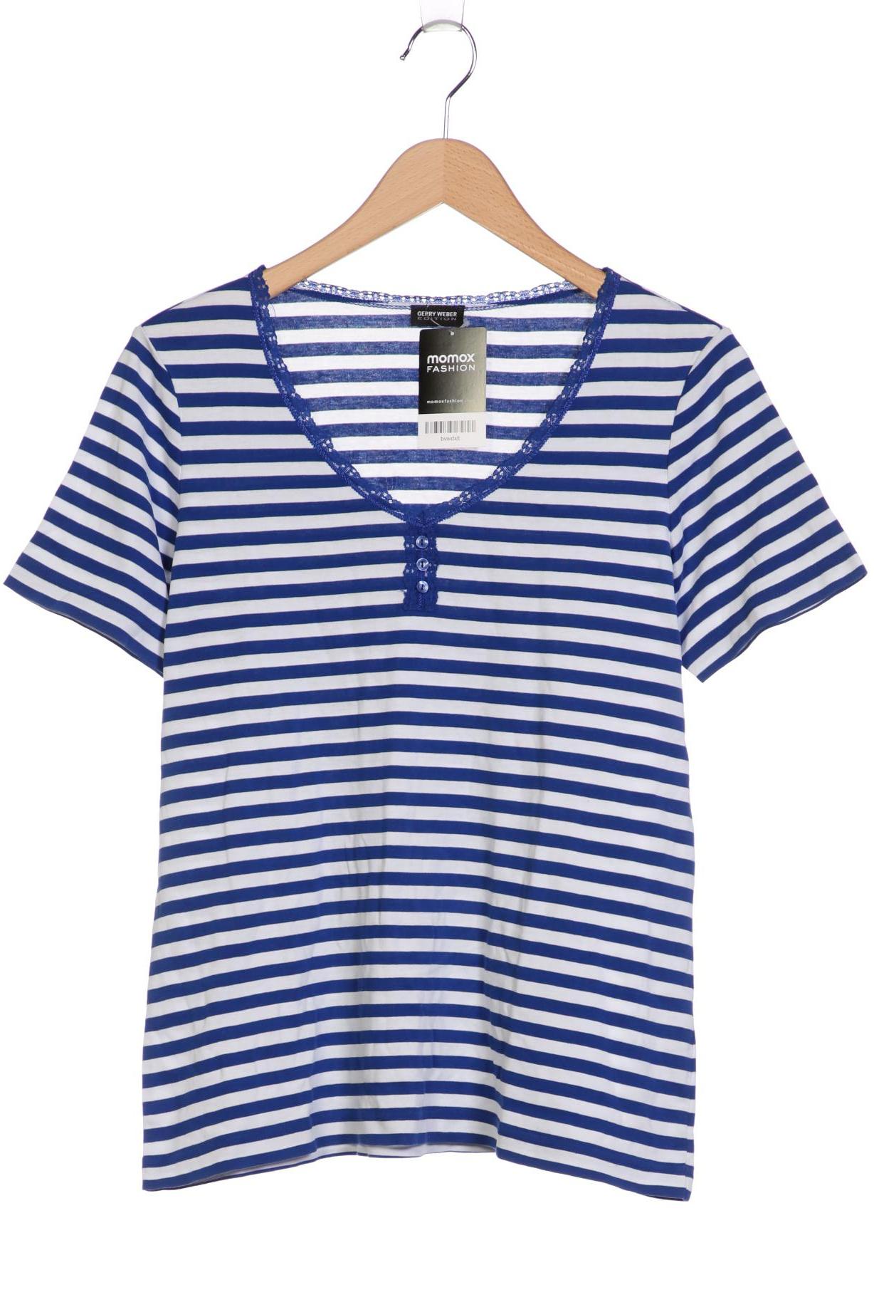 

Gerry Weber Damen T-Shirt, blau, Gr. 42