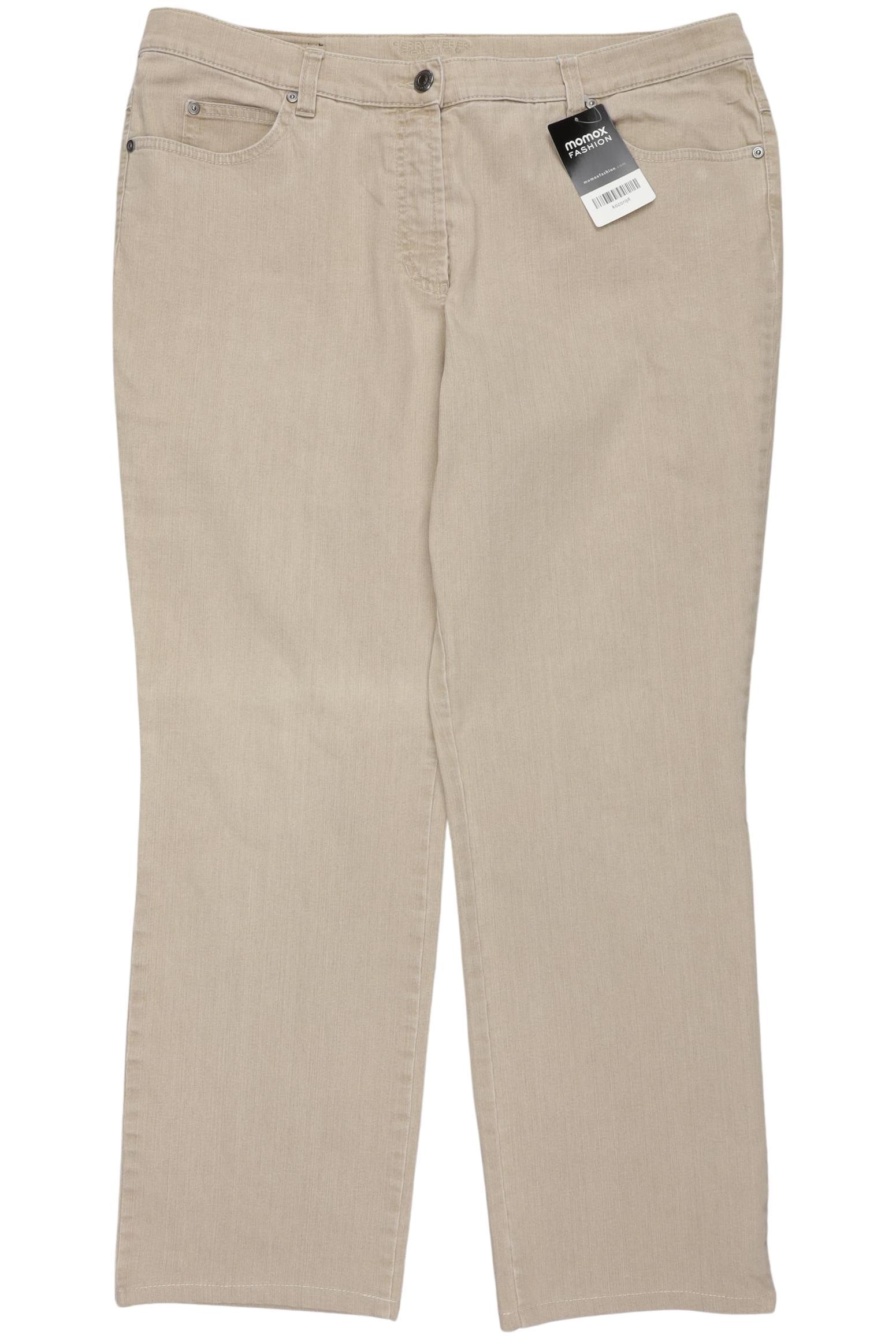 

Gerry Weber Damen Jeans, beige, Gr. 46
