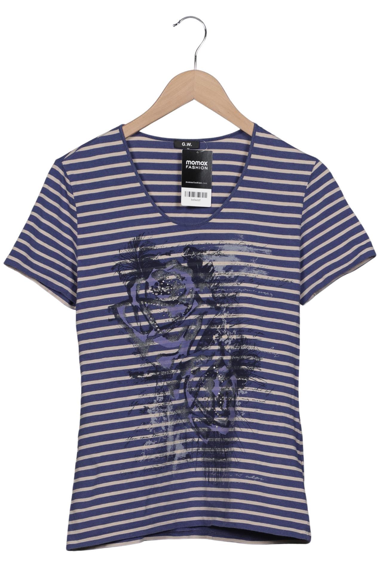 

Gerry Weber Damen T-Shirt, blau, Gr. 40