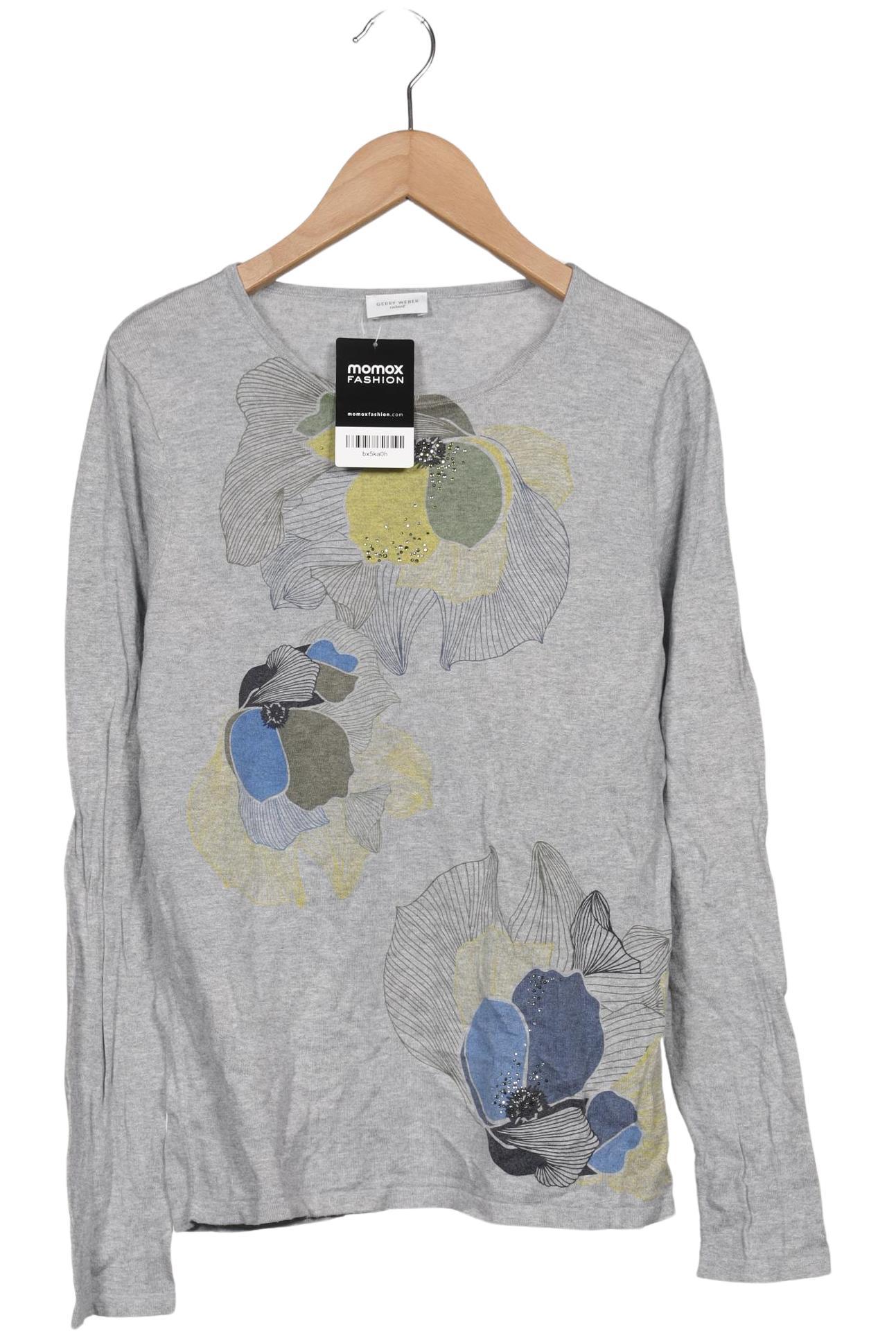

Gerry Weber Damen Langarmshirt, grau, Gr. 36