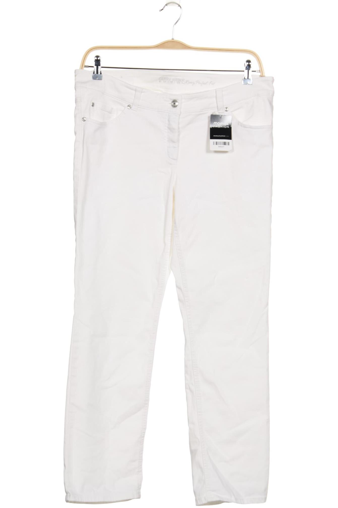

Gerry Weber Damen Jeans, weiß, Gr. 34