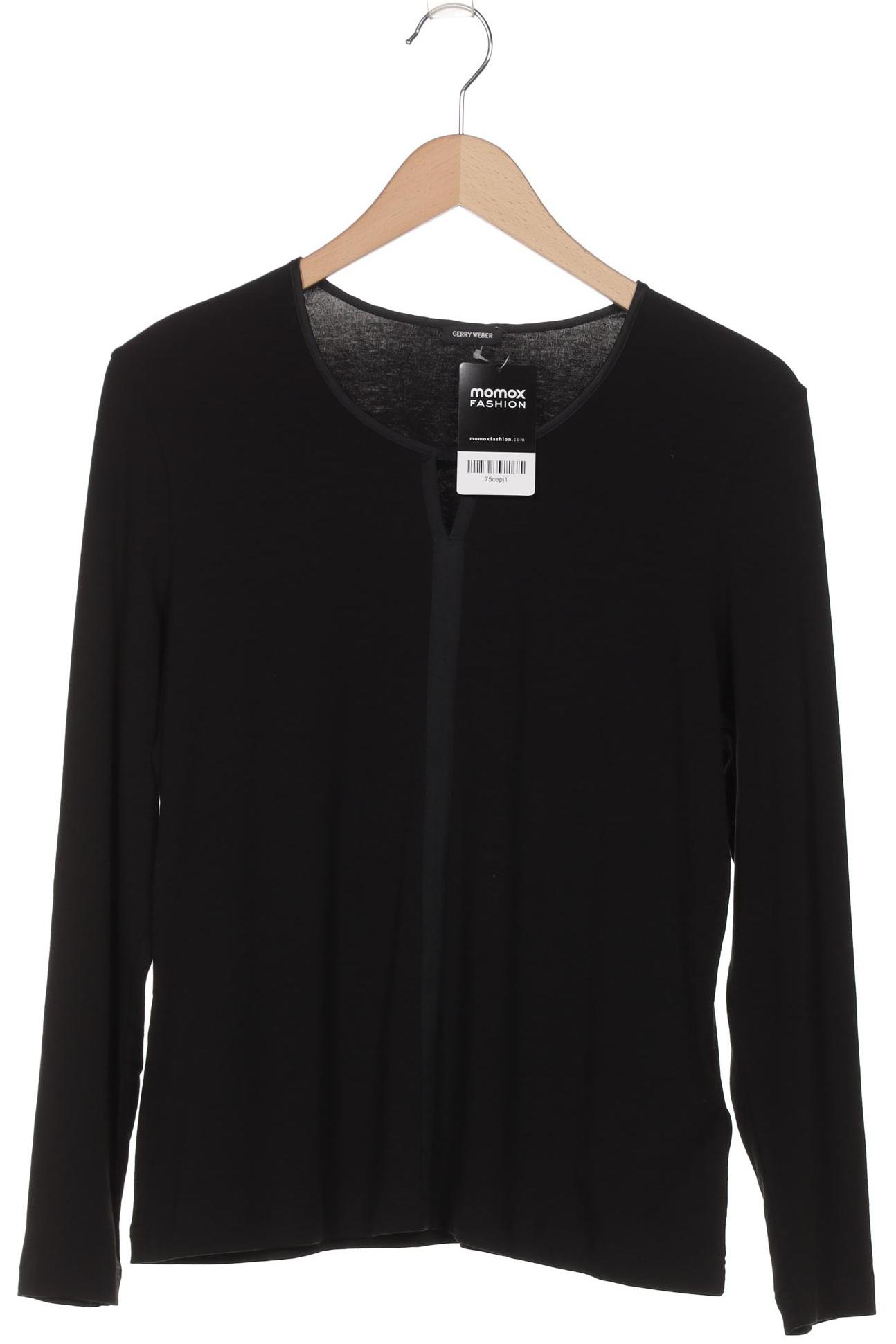 

Gerry Weber Damen Langarmshirt, schwarz, Gr. 42
