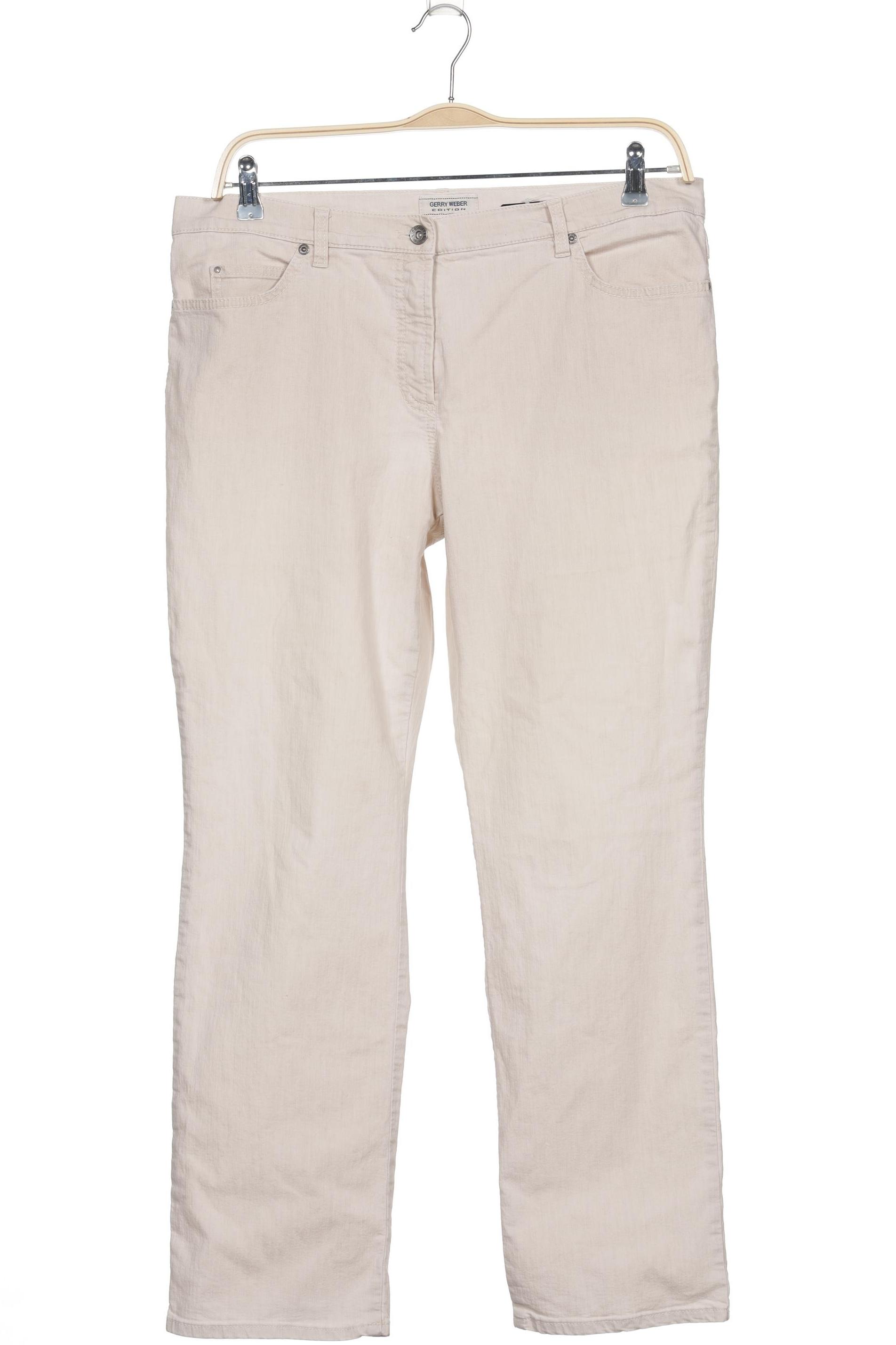 

Gerry Weber Damen Stoffhose, cremeweiß, Gr. 46