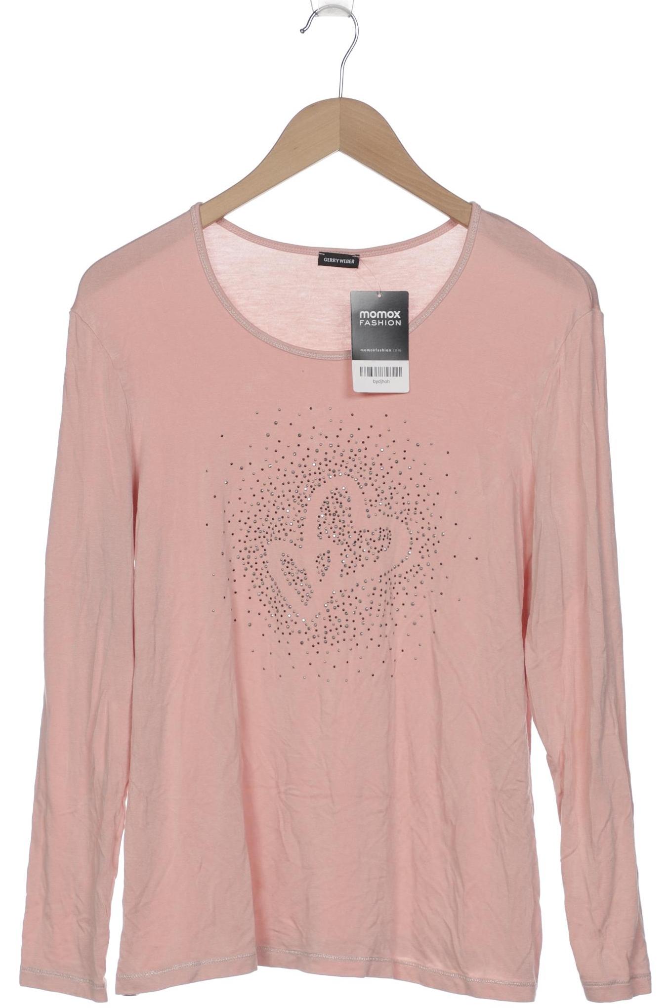 

Gerry Weber Damen Langarmshirt, pink, Gr. 44