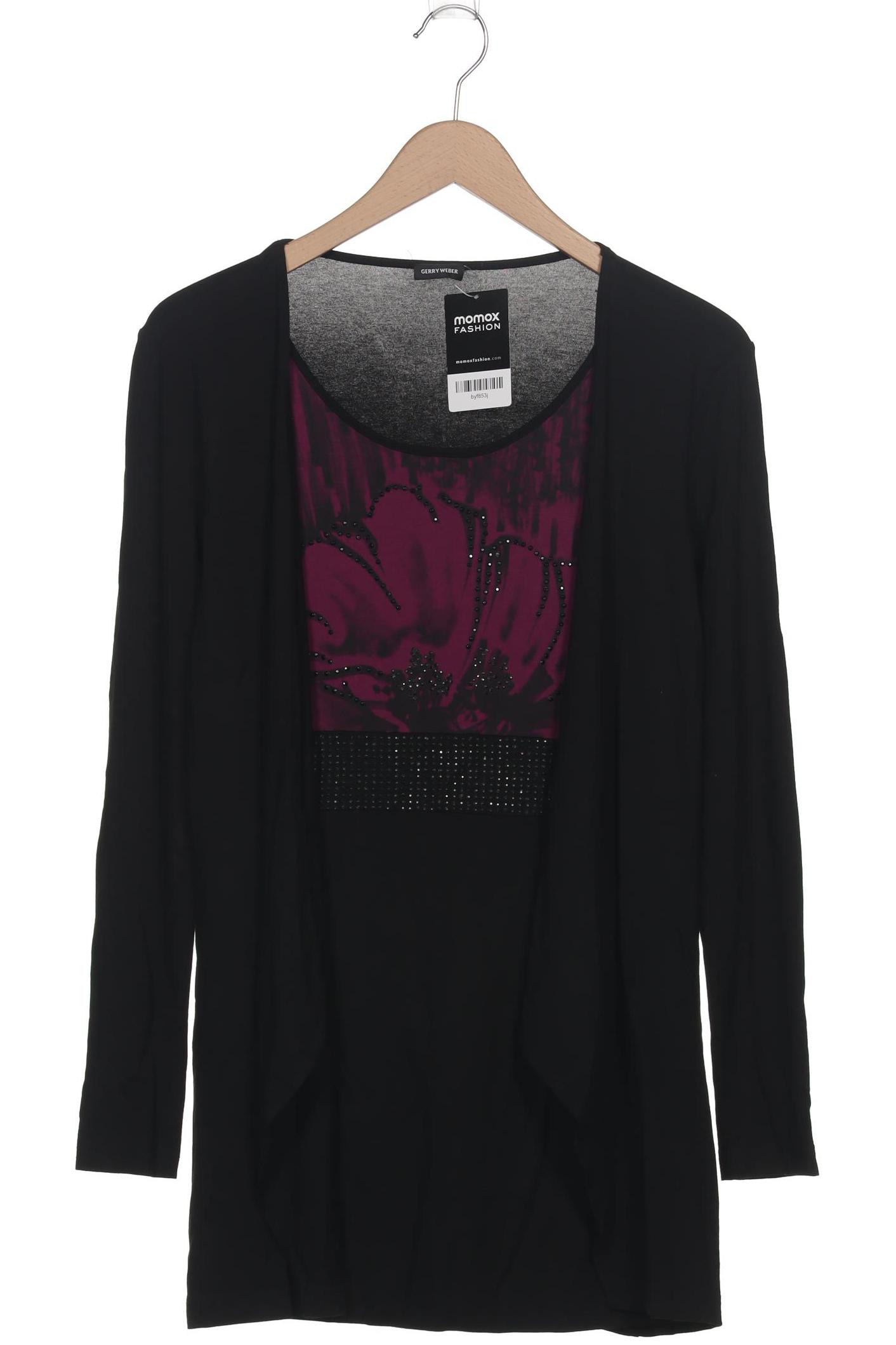 

Gerry Weber Damen Langarmshirt, schwarz, Gr. 38