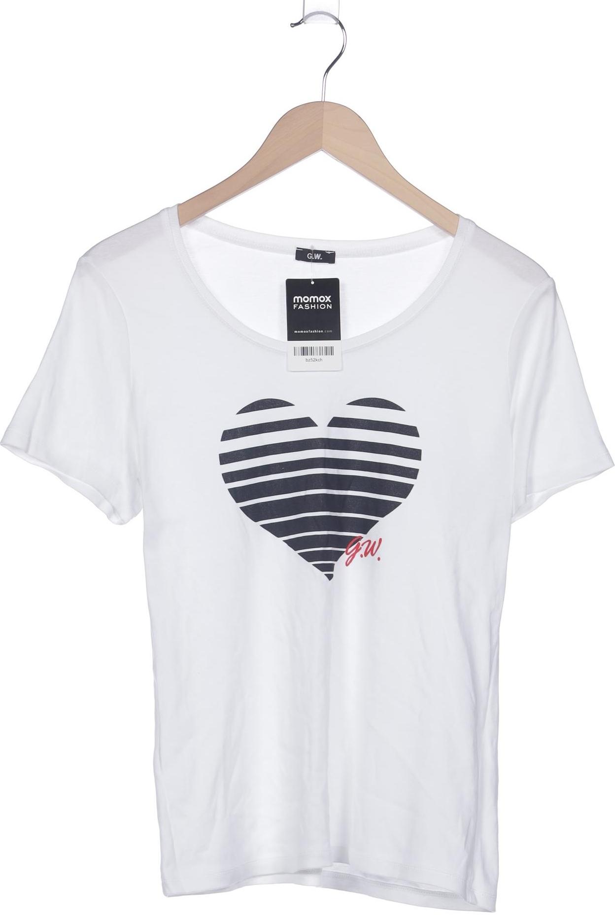 

Gerry Weber Damen T-Shirt, weiß, Gr. 42