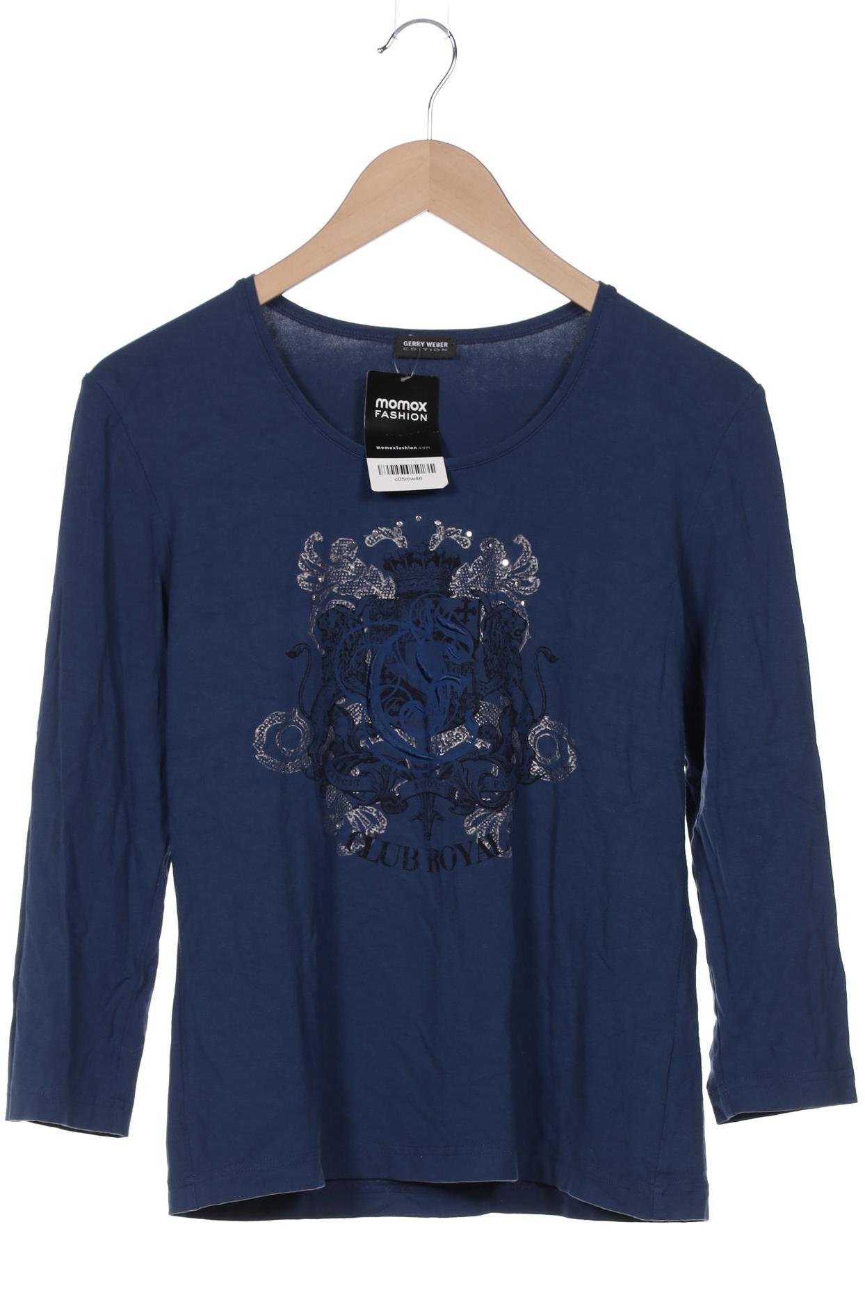 

Gerry Weber Damen Langarmshirt, marineblau, Gr. 38