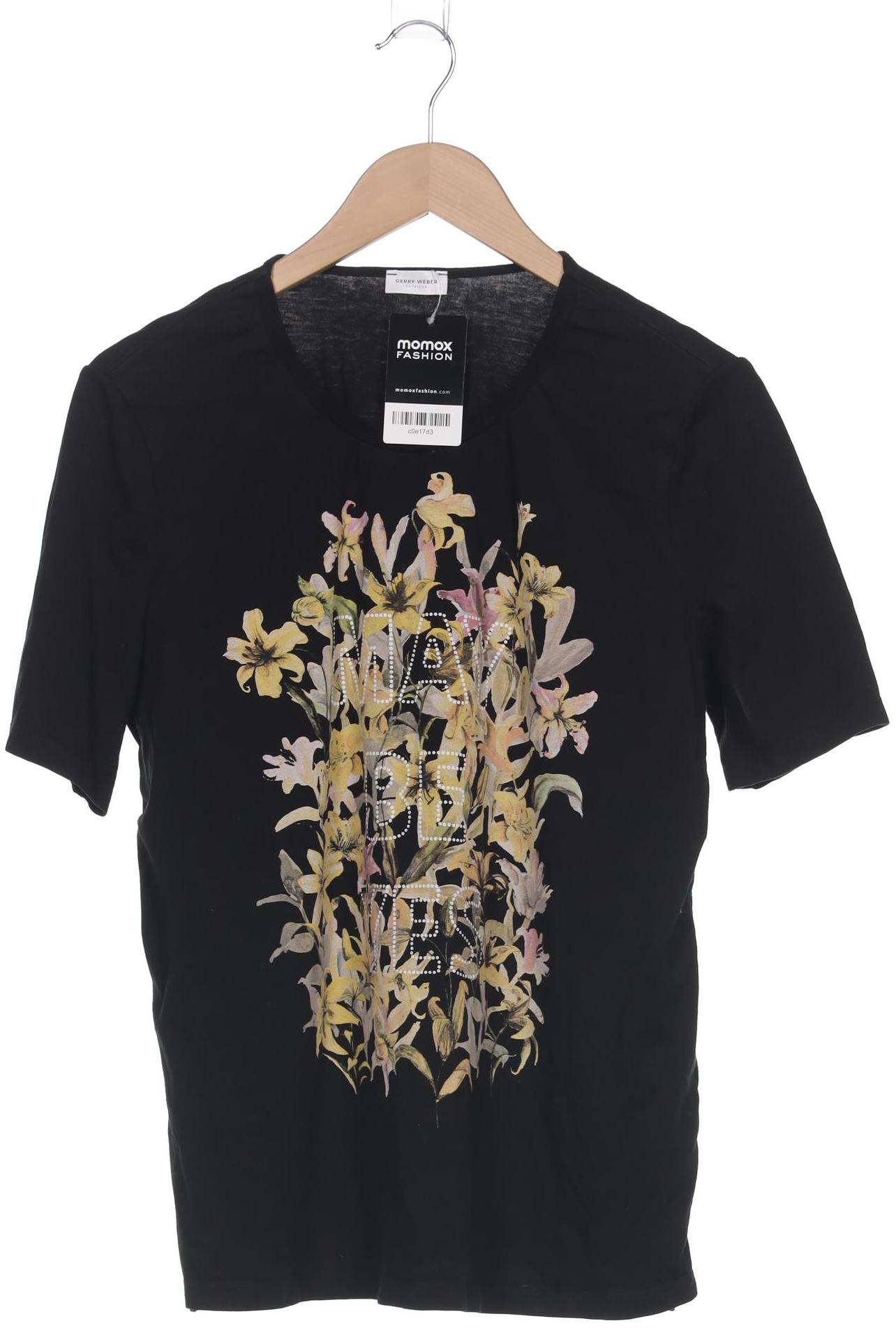 

Gerry Weber Damen T-Shirt, schwarz, Gr. 44