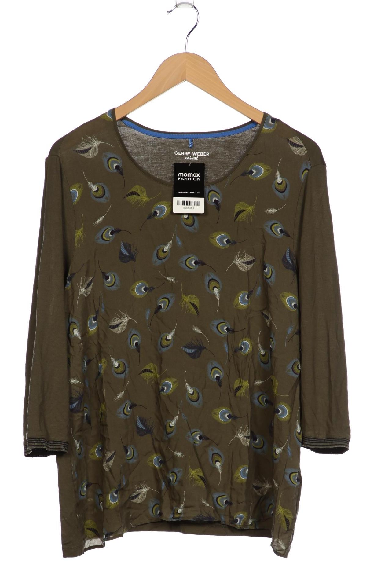 

Gerry Weber Damen Langarmshirt, grün, Gr. 48