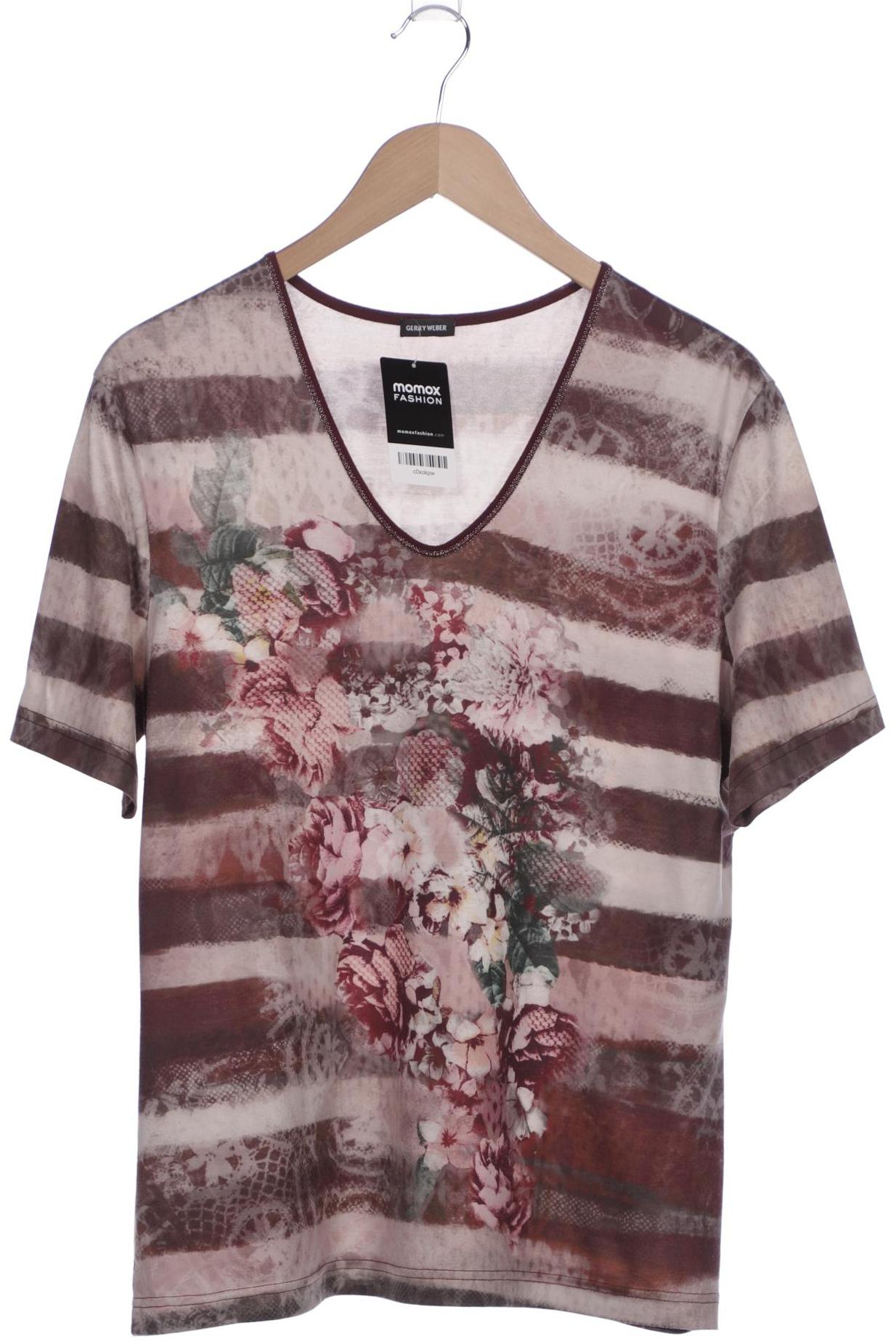 

Gerry Weber Damen T-Shirt, bordeaux, Gr. 44