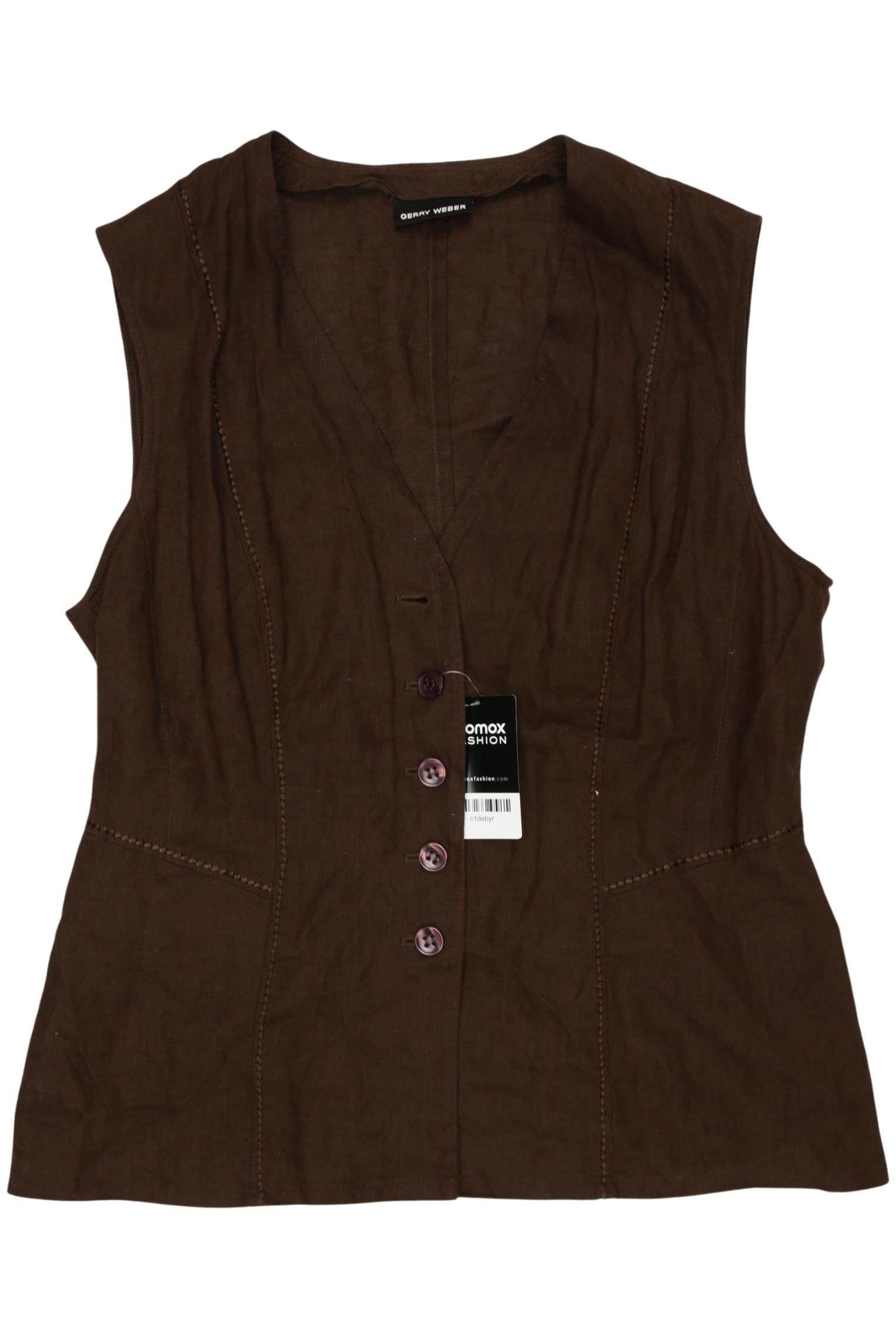 

Gerry Weber Damen Weste, braun, Gr. 40