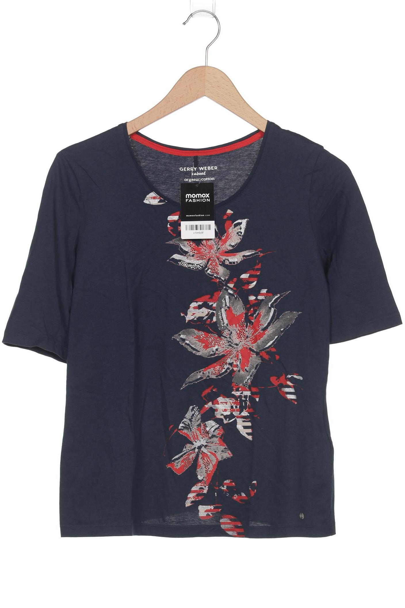 

Gerry Weber Damen T-Shirt, marineblau, Gr. 38