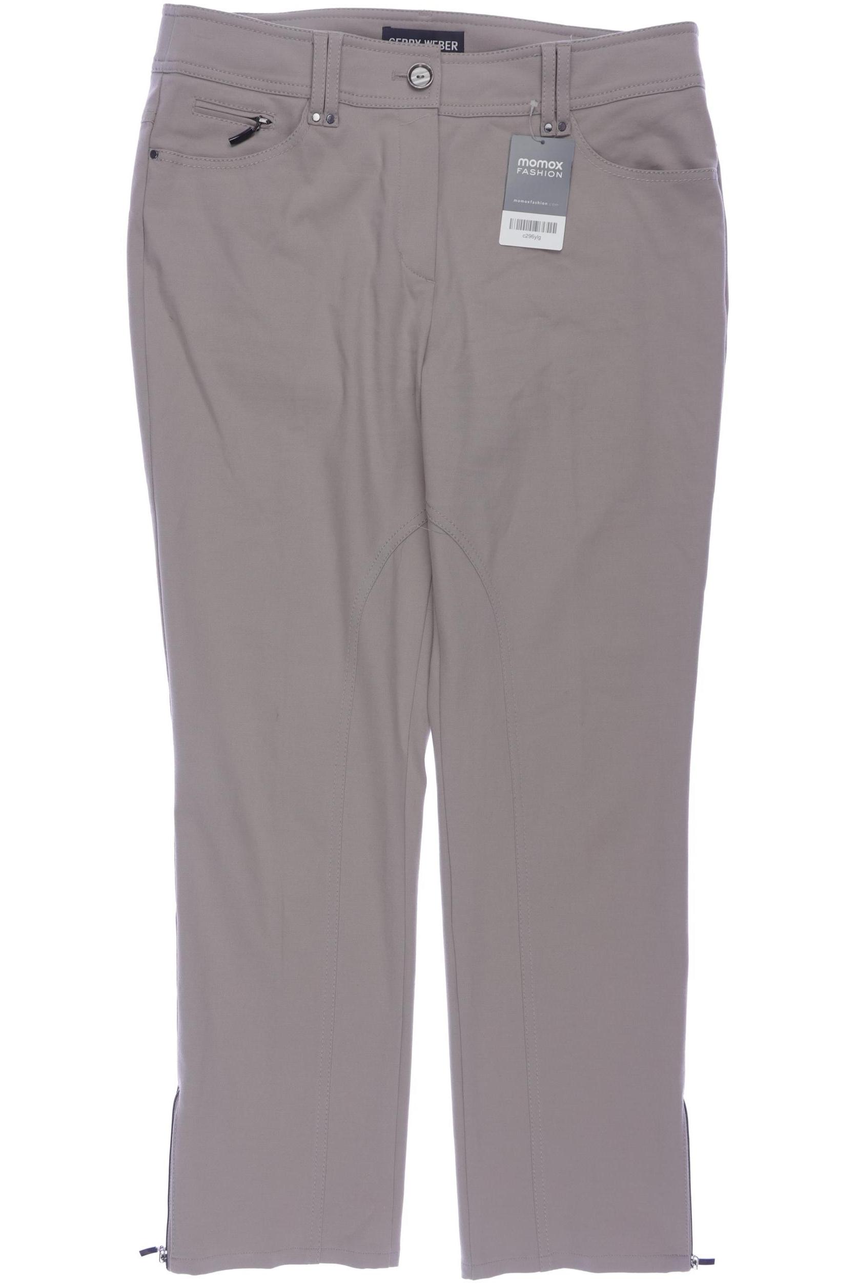

Gerry Weber Damen Stoffhose, beige, Gr. 42