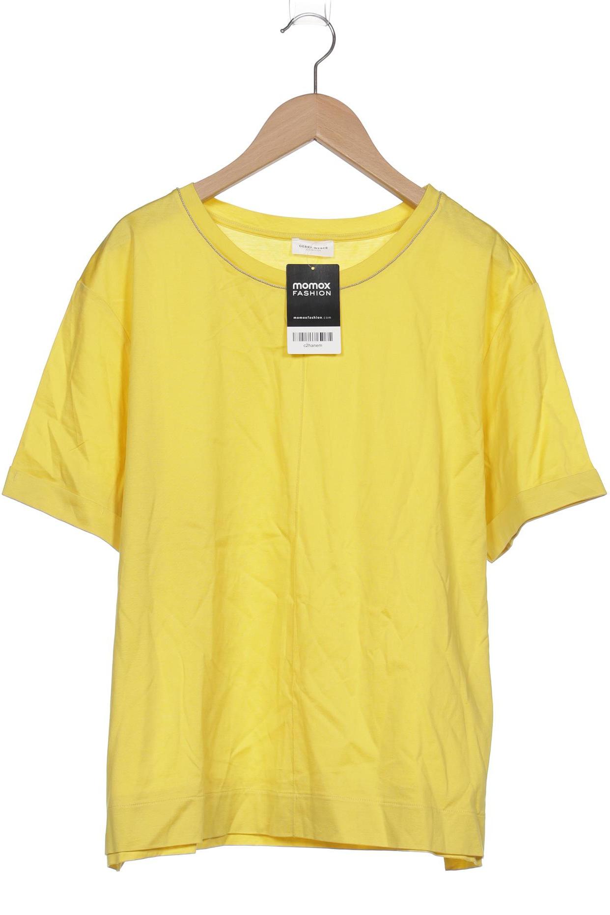 

Gerry Weber Damen T-Shirt, gelb, Gr. 44