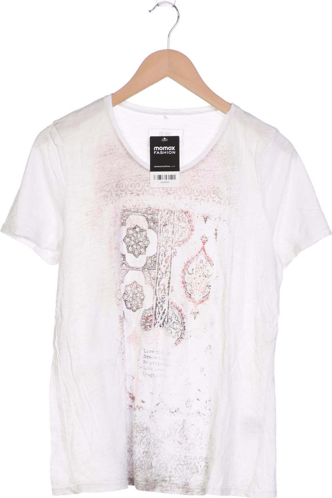 

Gerry Weber Damen T-Shirt, weiß, Gr. 42