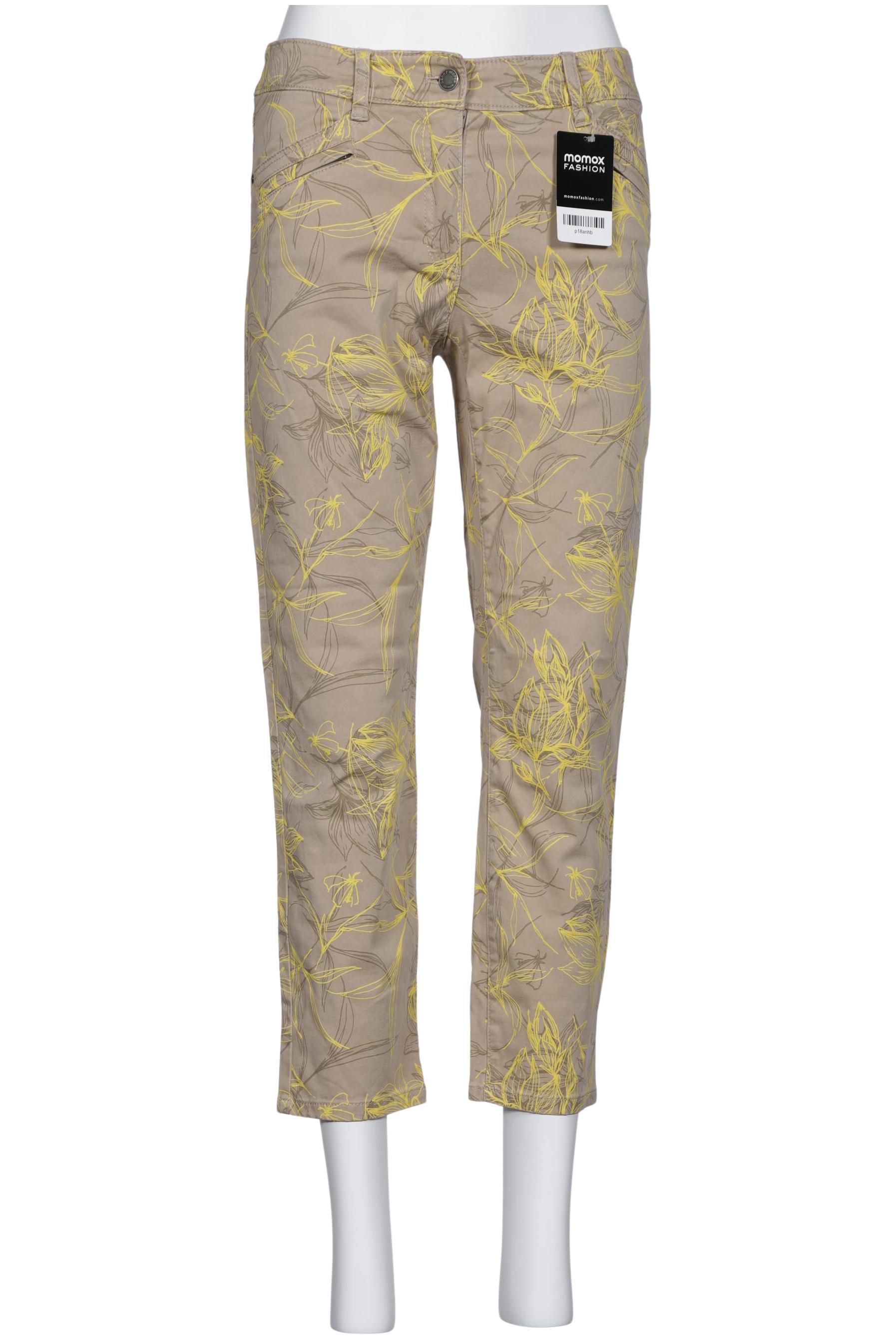 

Gerry Weber Damen Stoffhose, beige, Gr. 38