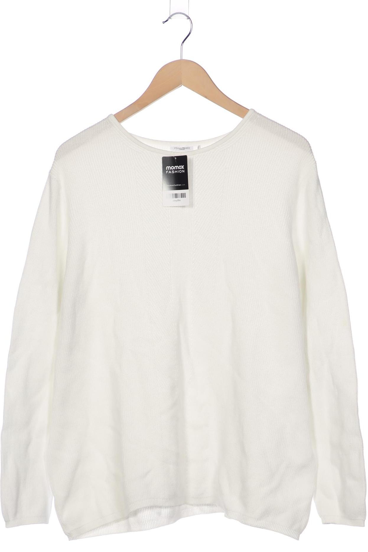 

Gerry Weber Damen Pullover, weiß, Gr. 48