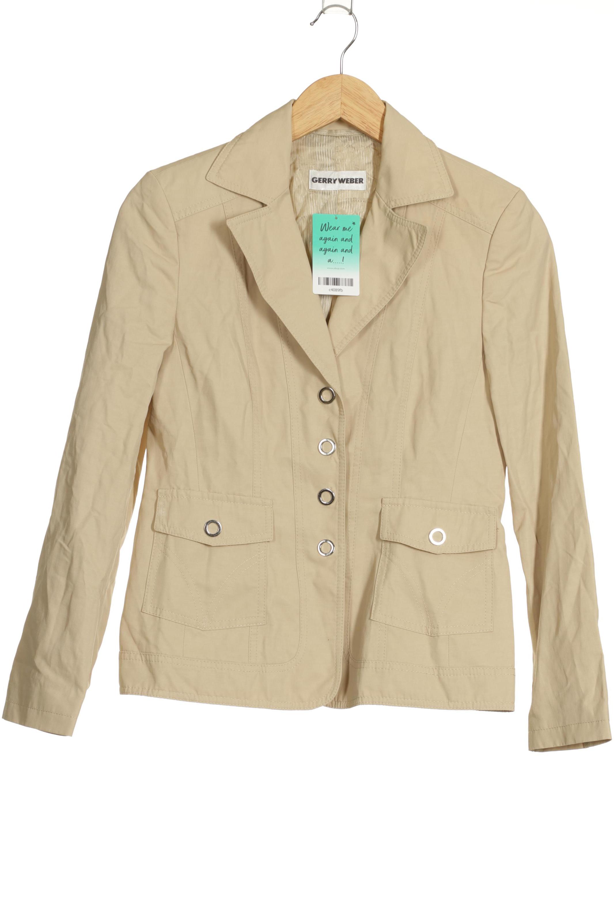 

Gerry Weber Damen Jacke, beige, Gr. 34