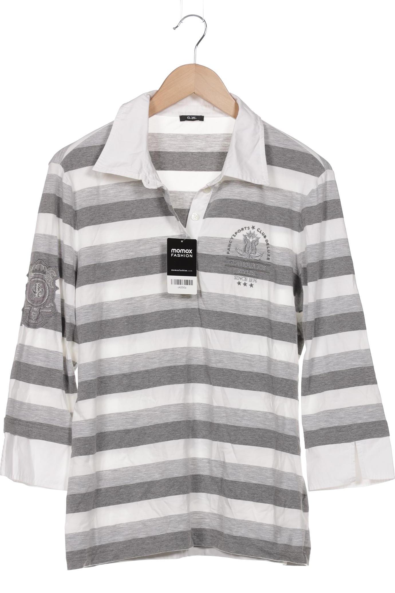 

Gerry Weber Damen Poloshirt, grau, Gr. 44