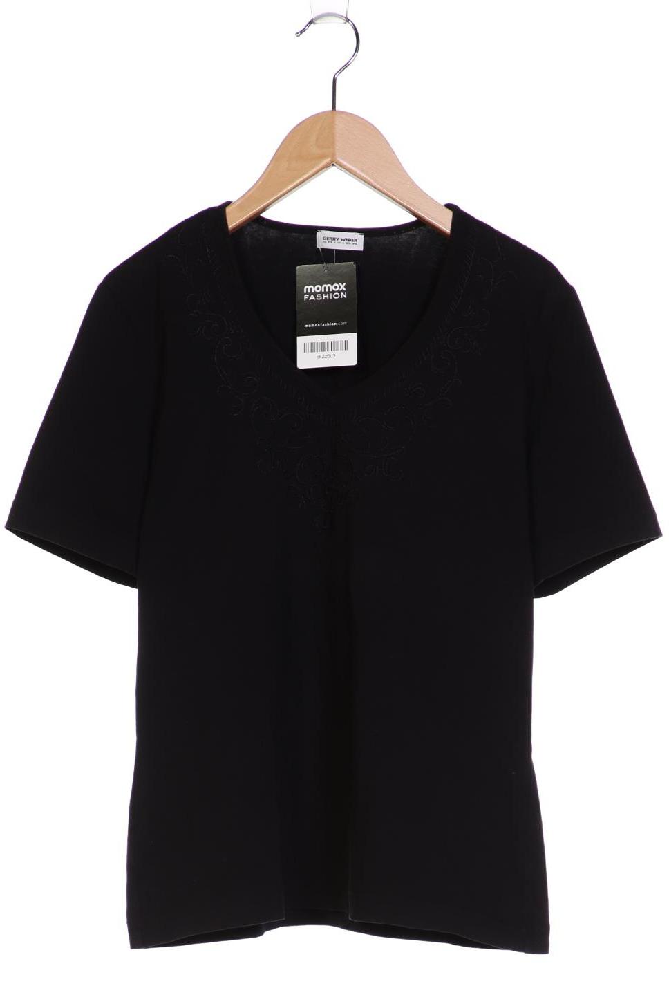 

Gerry Weber Damen T-Shirt, schwarz, Gr. 38