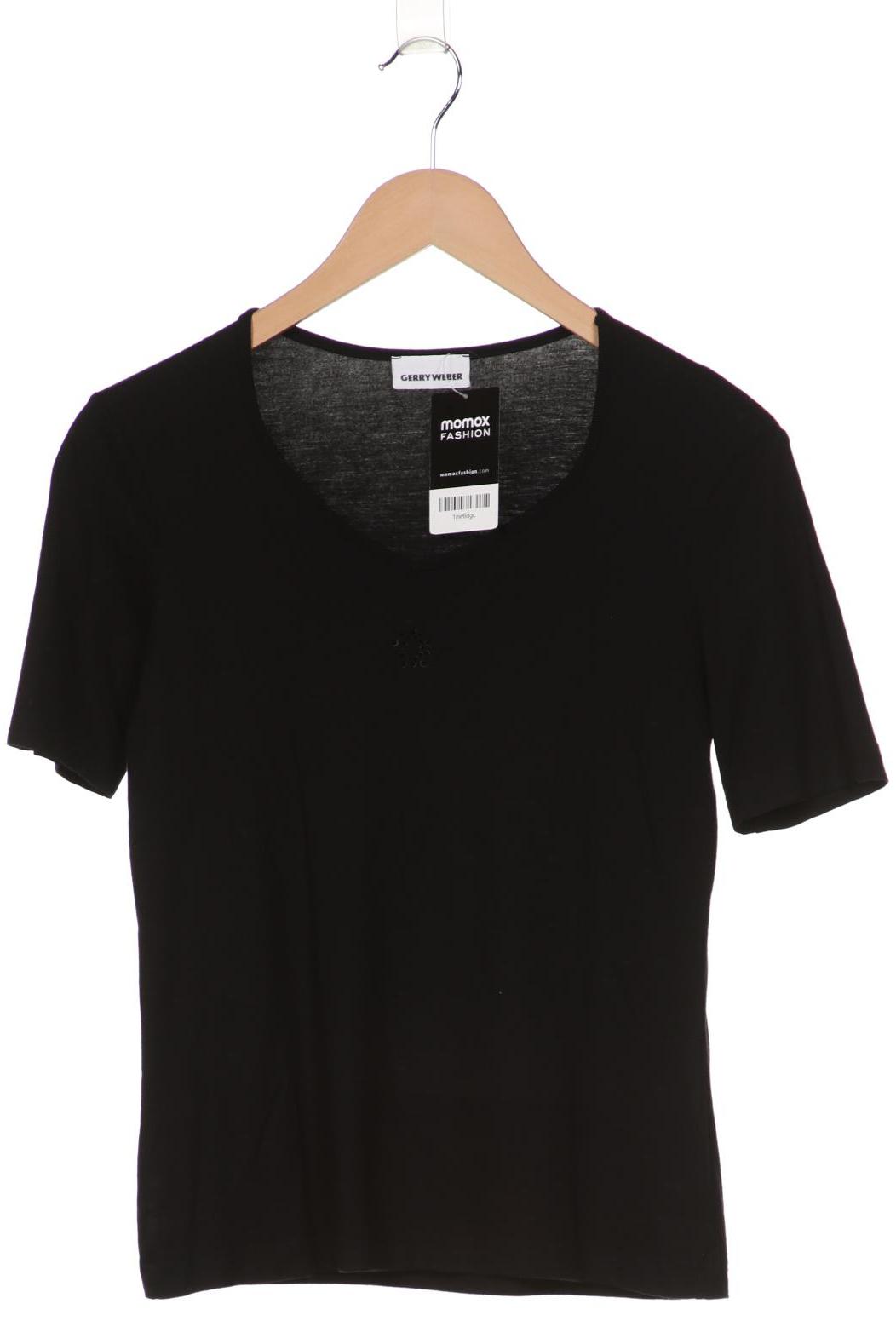 

Gerry Weber Damen T-Shirt, schwarz, Gr. 38
