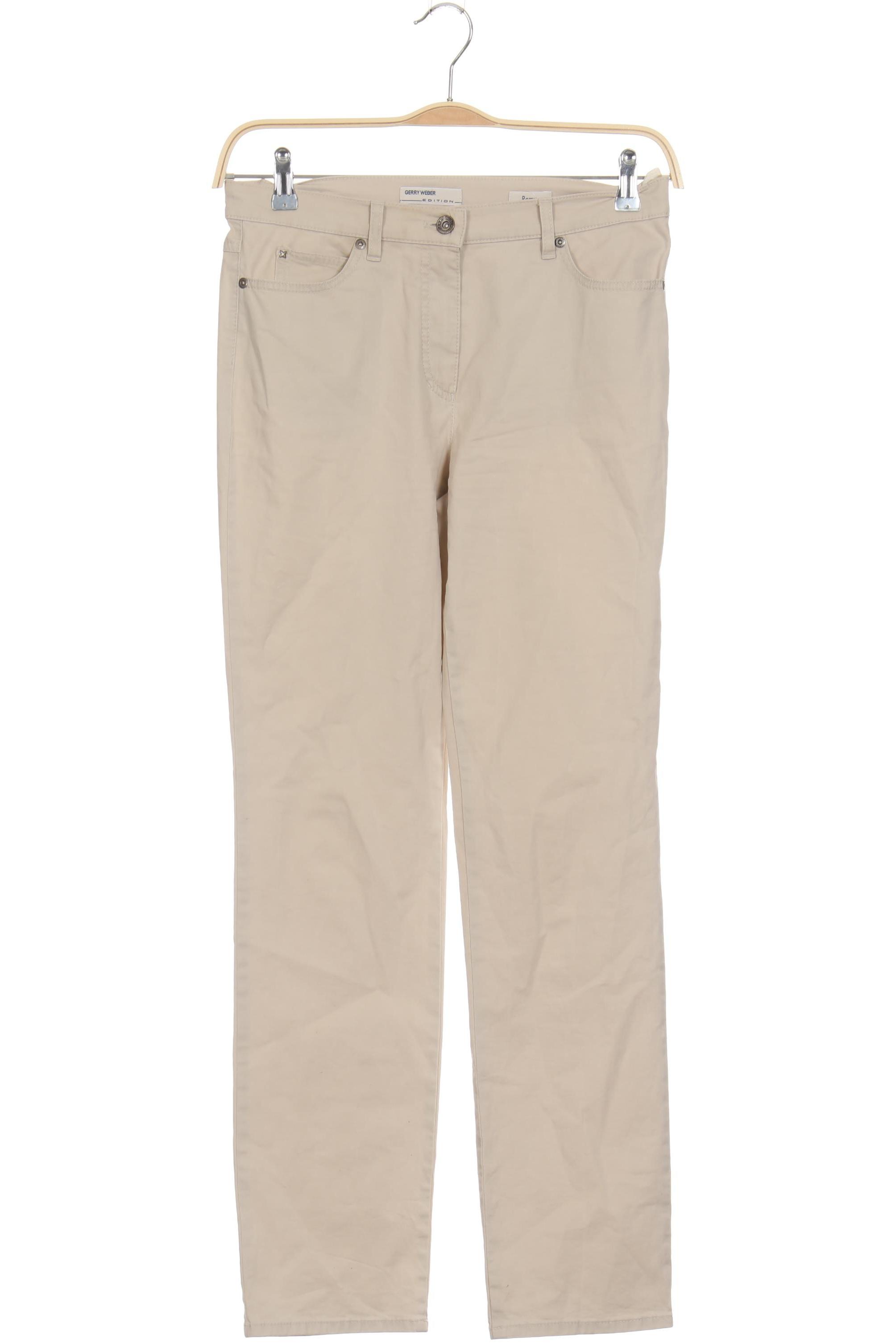 

Gerry Weber Damen Stoffhose, beige, Gr. 38