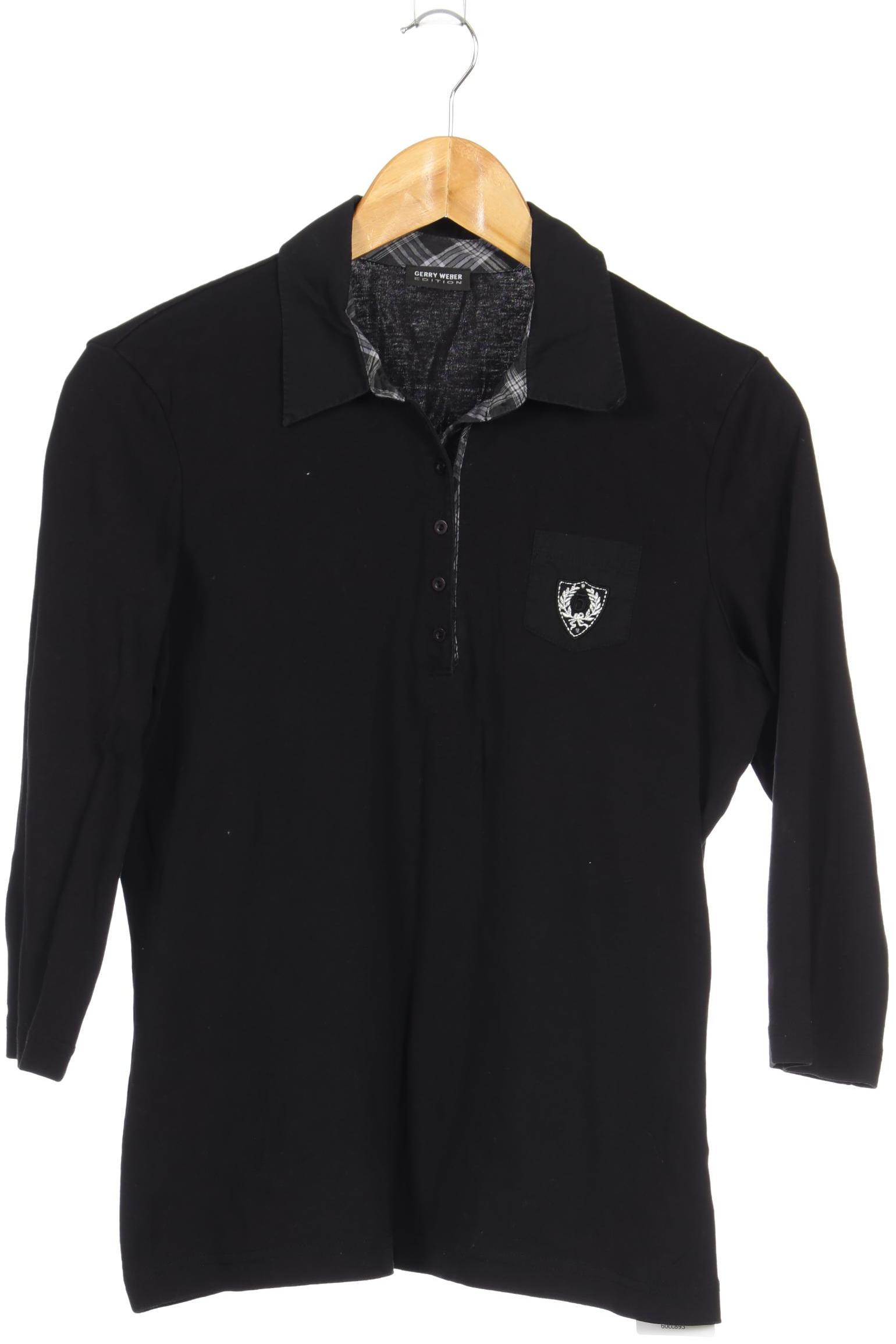 

Gerry Weber Damen Poloshirt, schwarz, Gr. 42