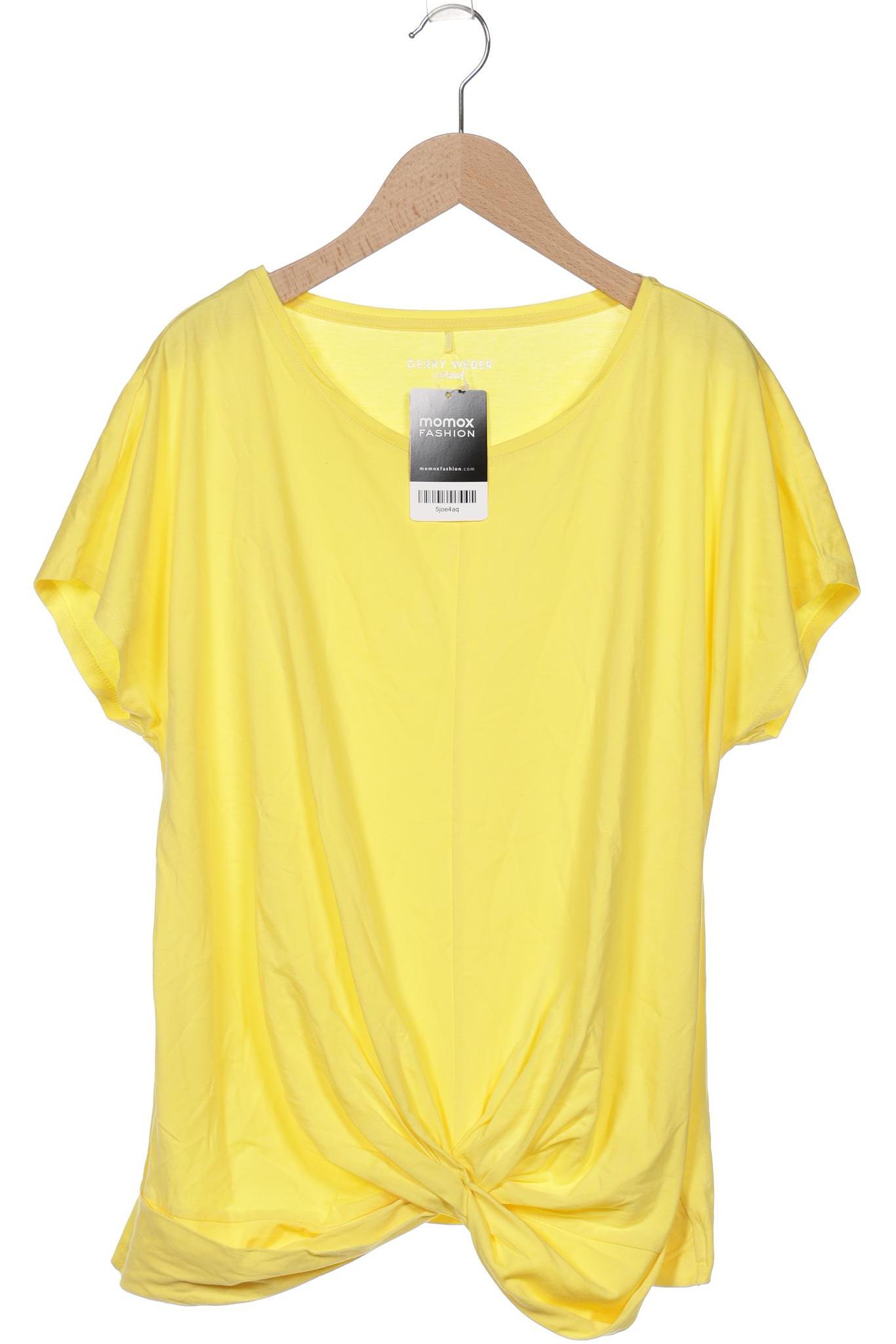 

Gerry Weber Damen T-Shirt, gelb, Gr. 42