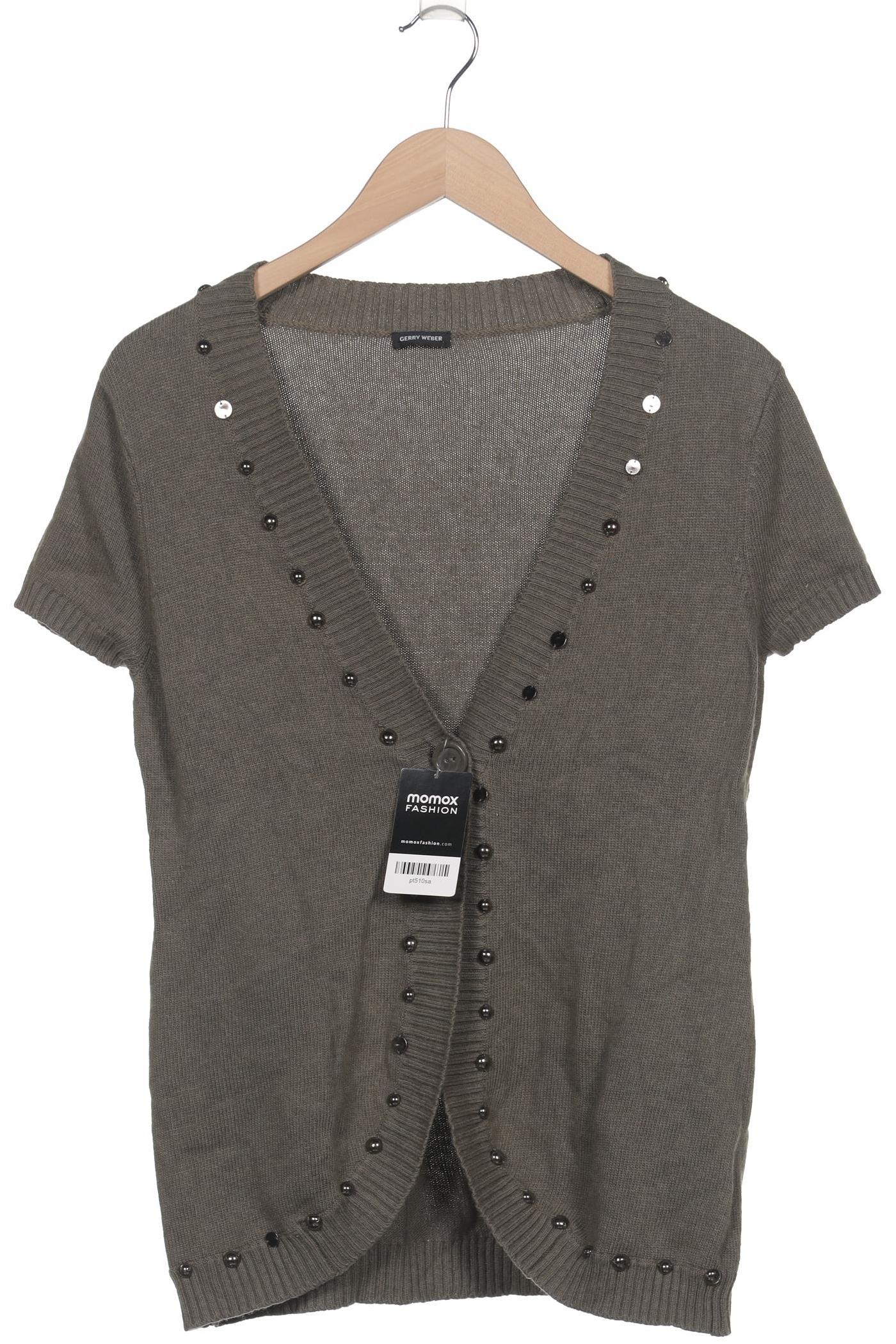 

Gerry Weber Damen Strickjacke, grün, Gr. 40