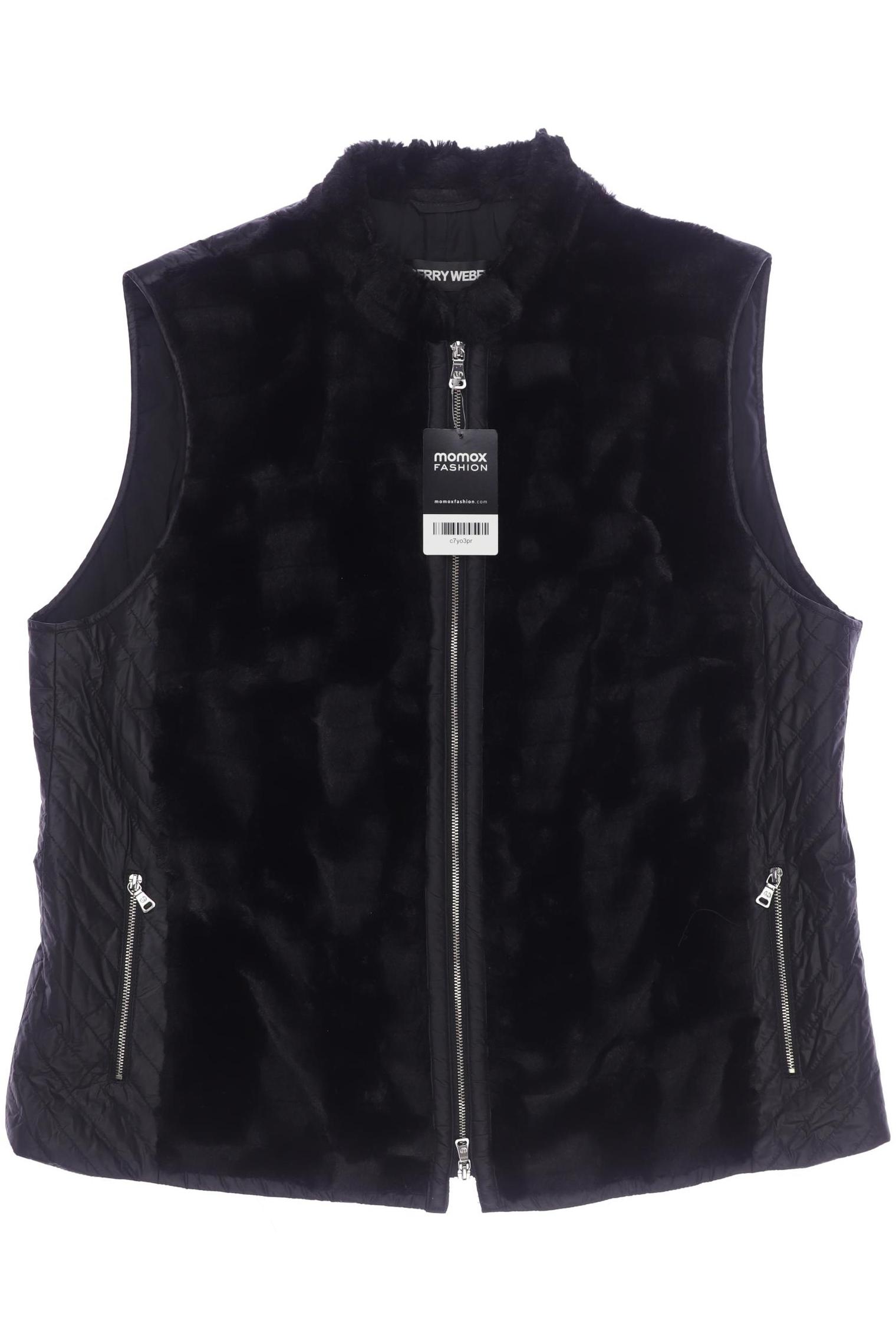 

Gerry Weber Damen Weste, schwarz, Gr. 46