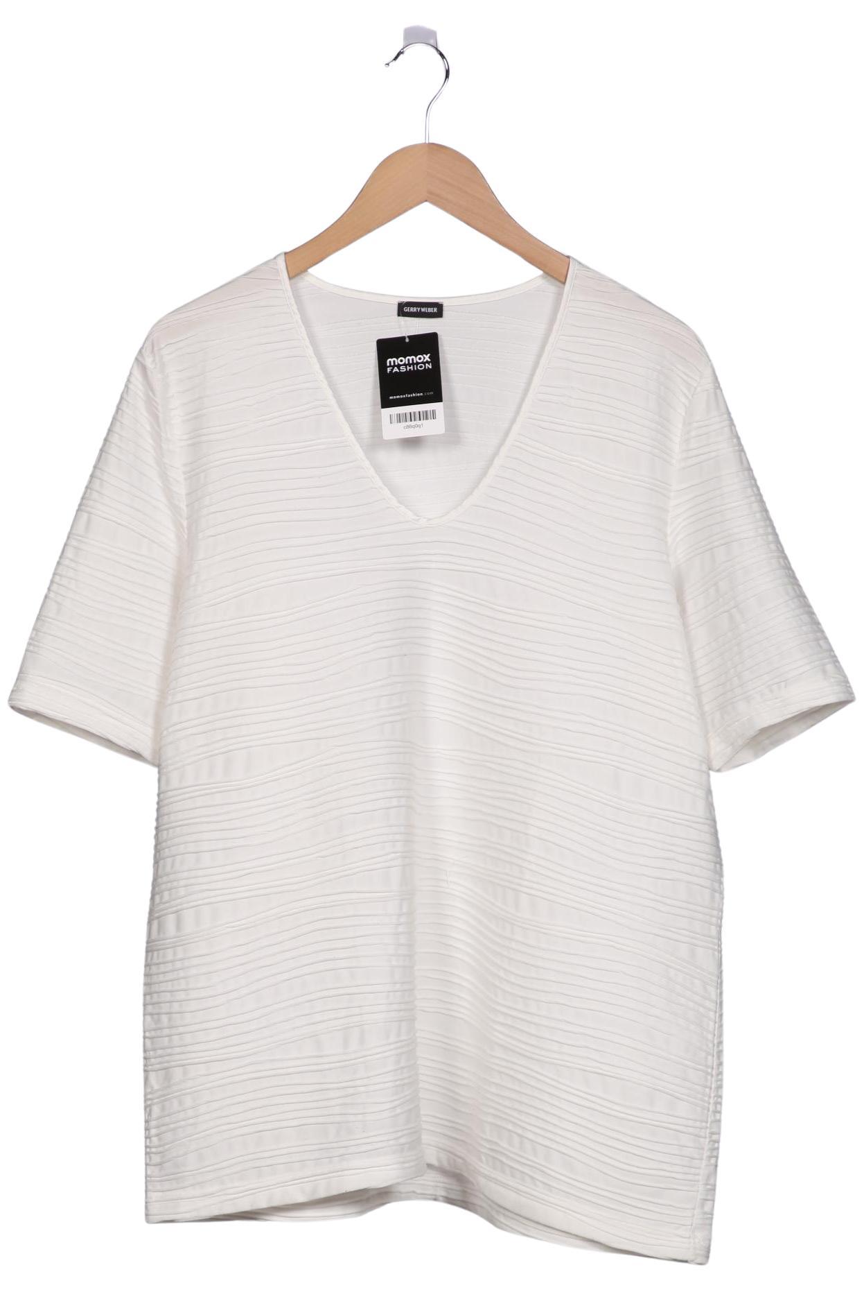 

Gerry Weber Damen T-Shirt, weiß, Gr. 48