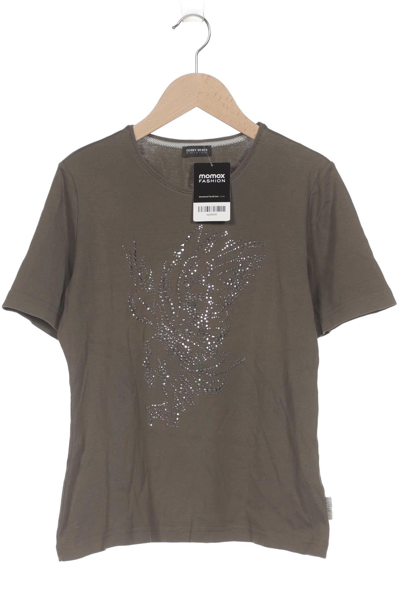 

Gerry Weber Damen T-Shirt, grün, Gr. 38