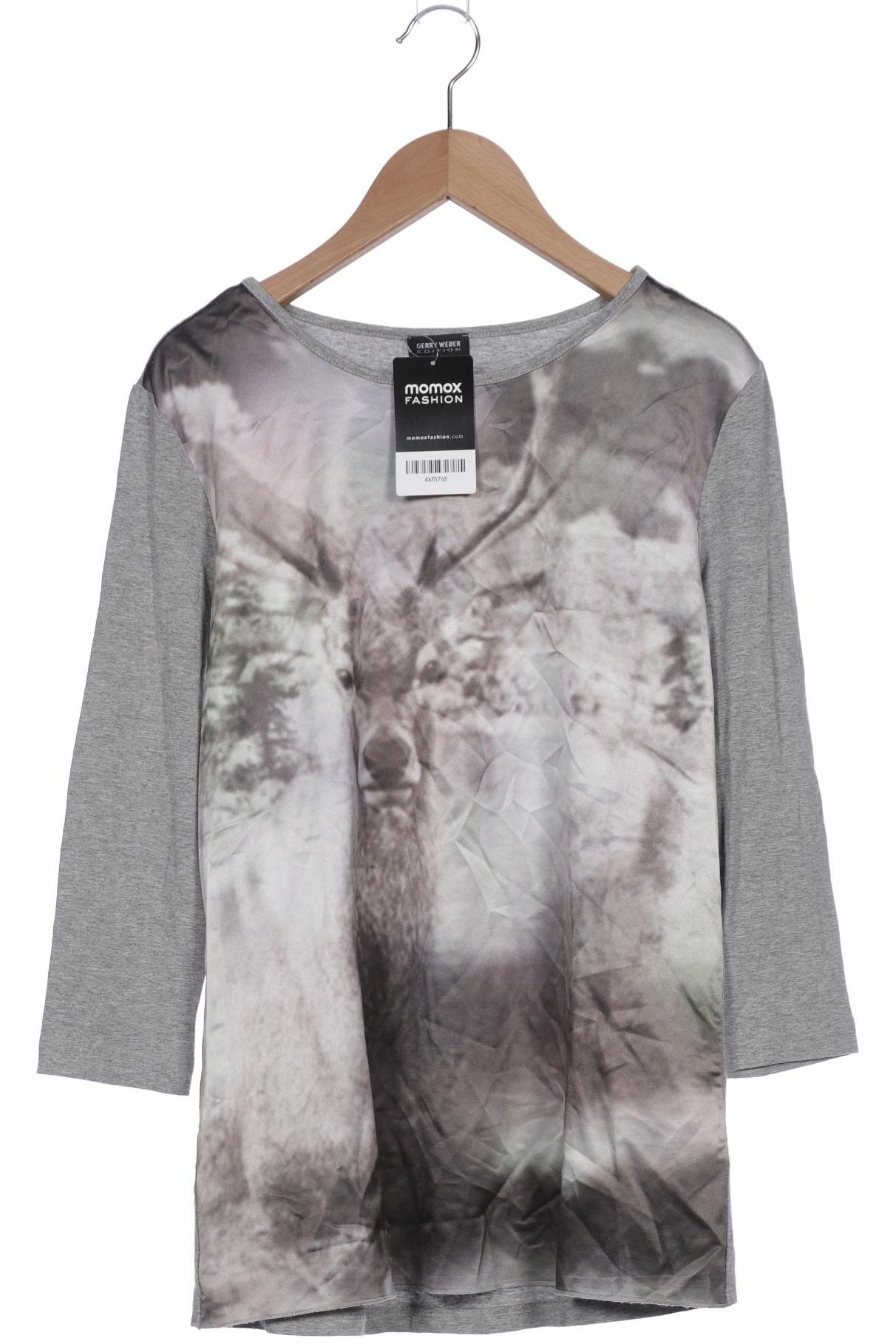 

Gerry Weber Damen Langarmshirt, grau, Gr. 38