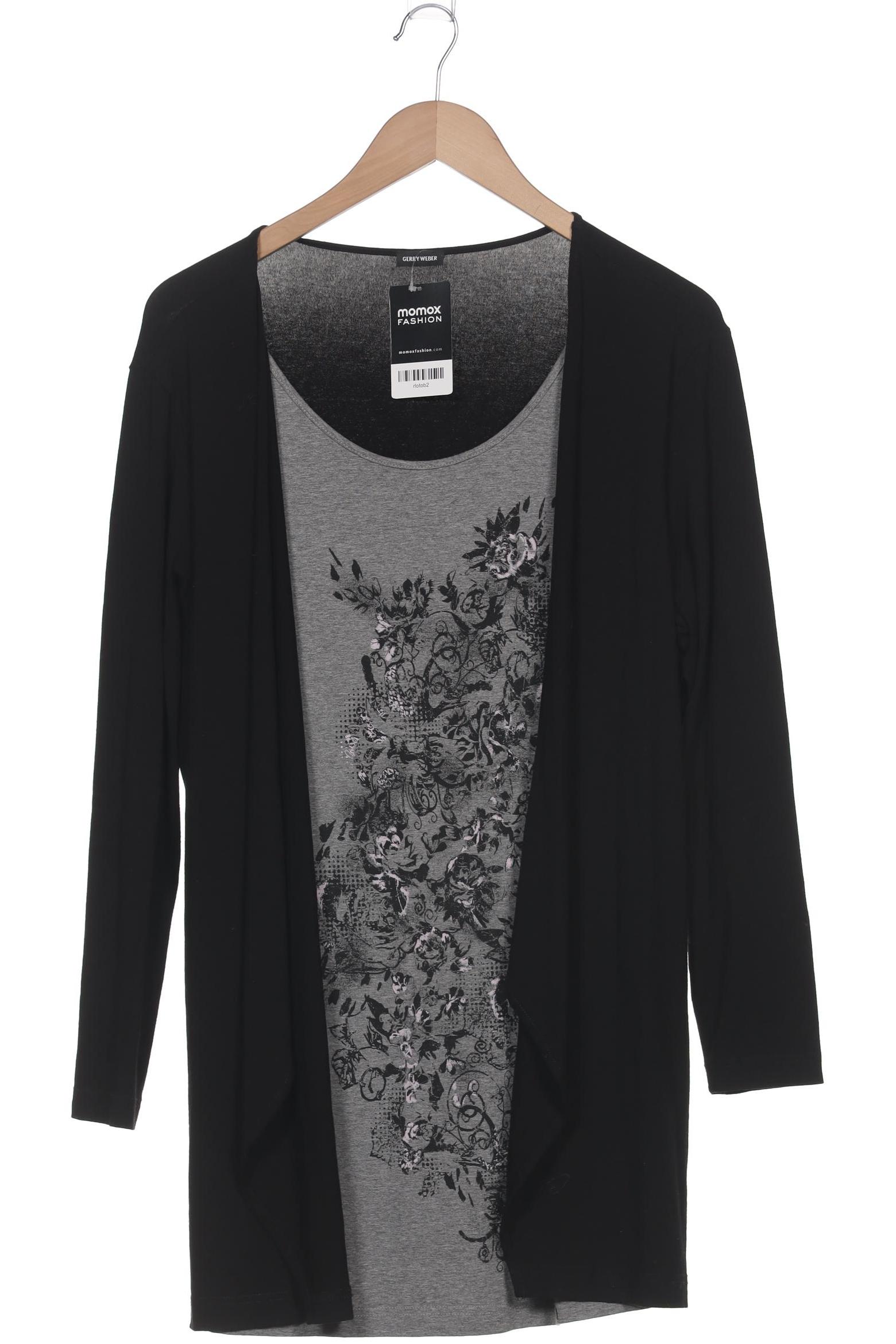 

Gerry Weber Damen Langarmshirt, schwarz, Gr. 44