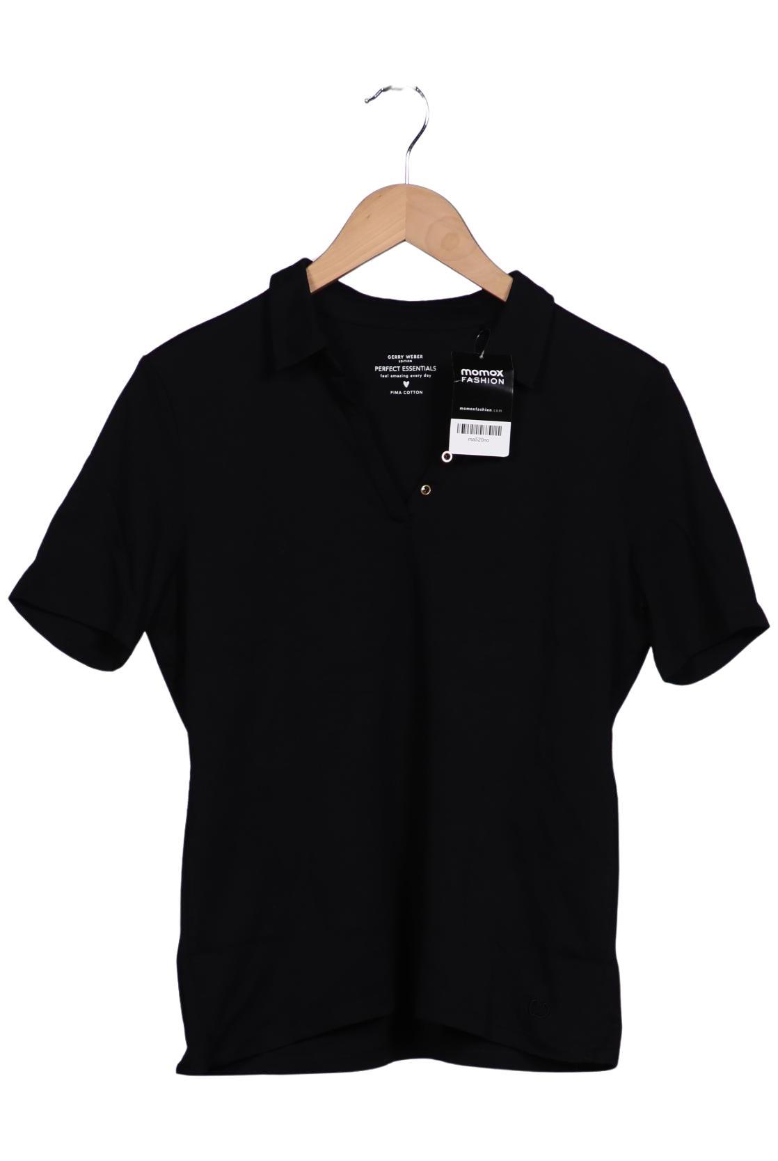 

Gerry Weber Damen Poloshirt, schwarz, Gr. 38