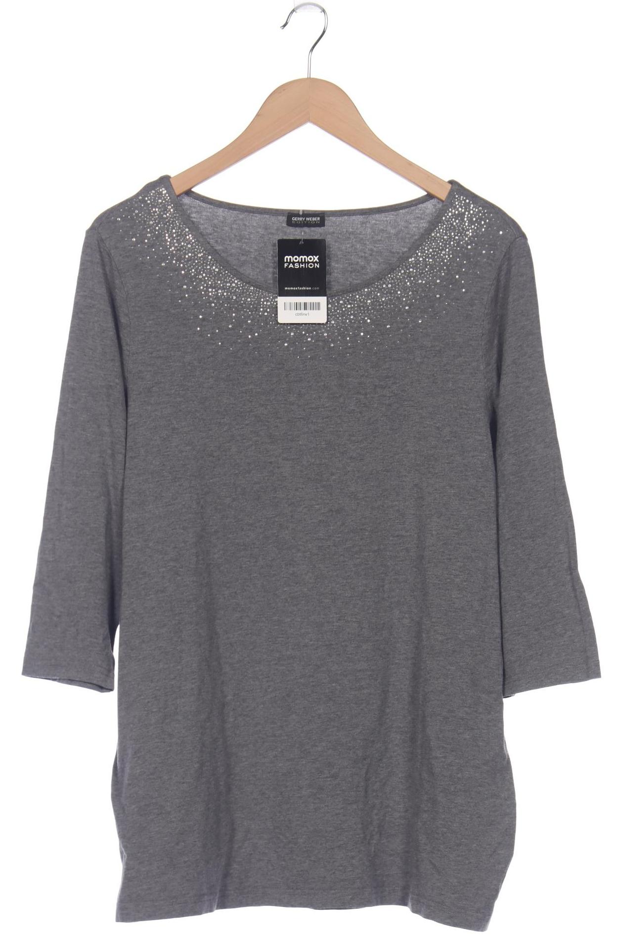 

Gerry Weber Damen Langarmshirt, grau, Gr. 48