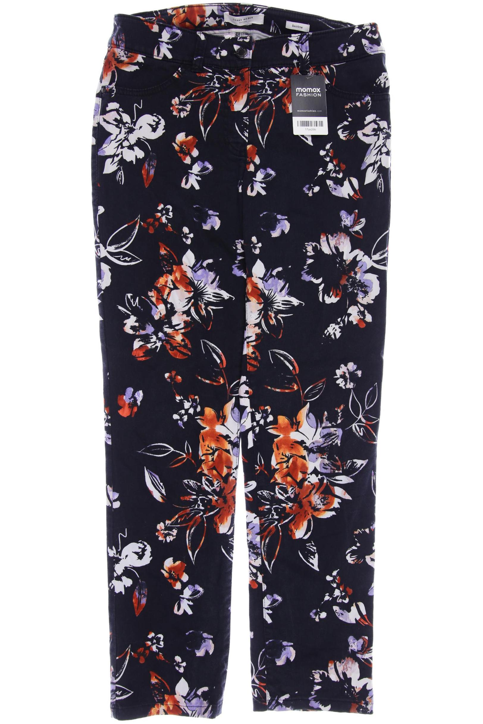 

Gerry Weber Damen Stoffhose, mehrfarbig, Gr. 0