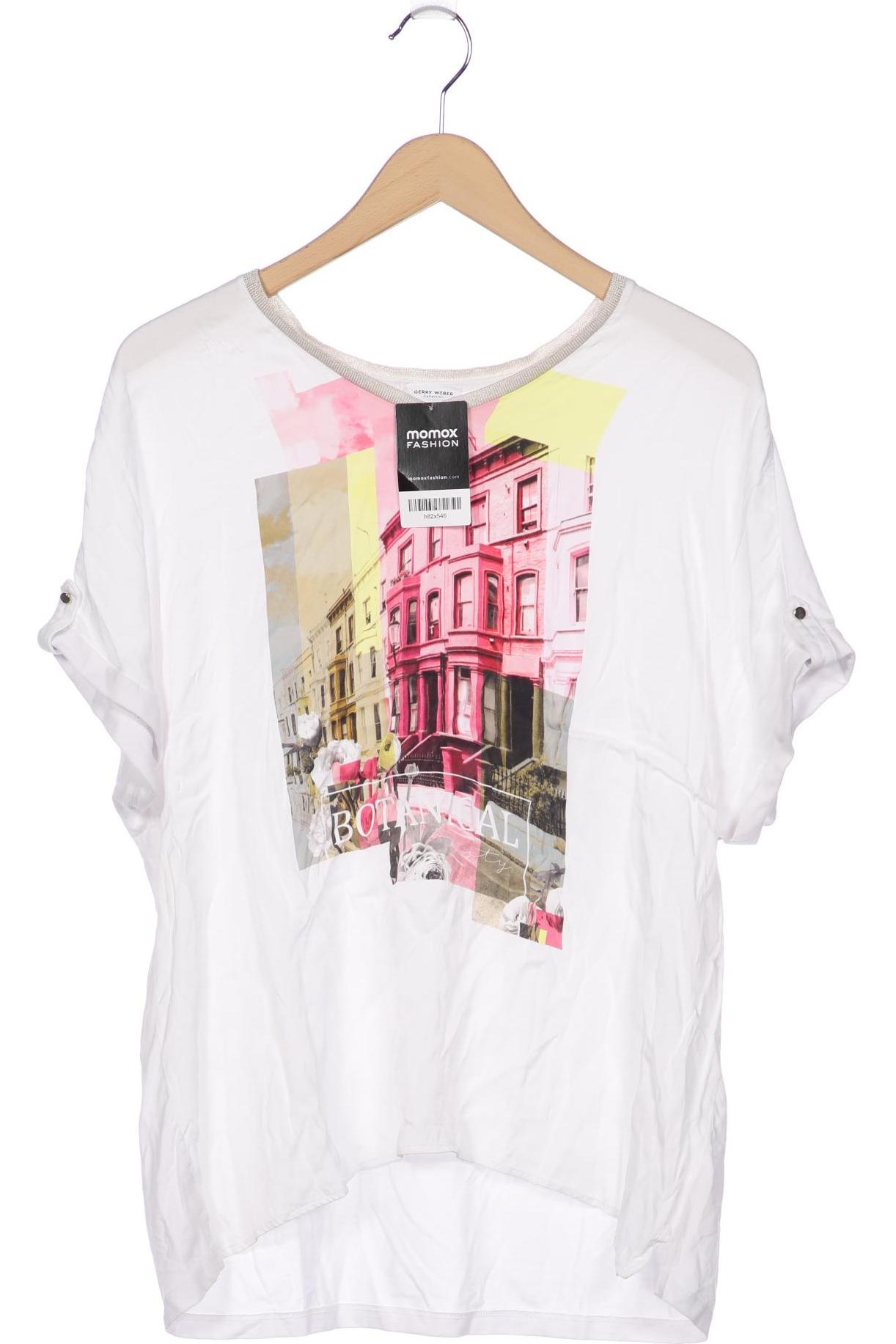 

Gerry Weber Damen T-Shirt, weiß, Gr. 46