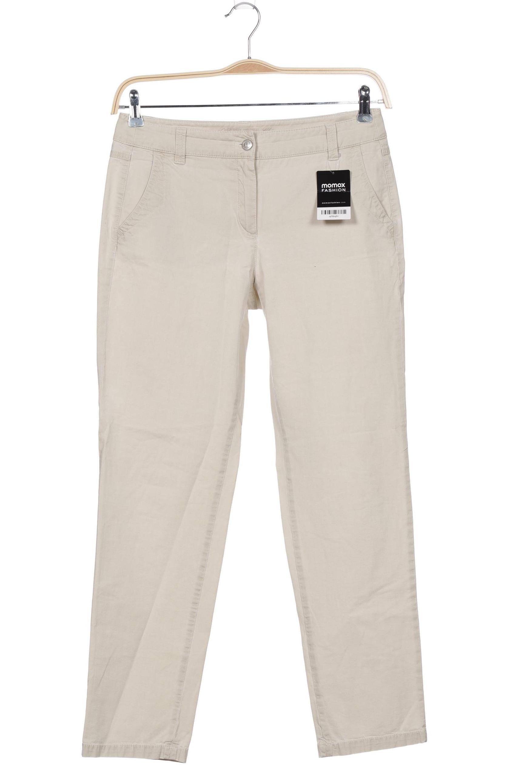 

Gerry Weber Damen Stoffhose, cremeweiß, Gr. 38