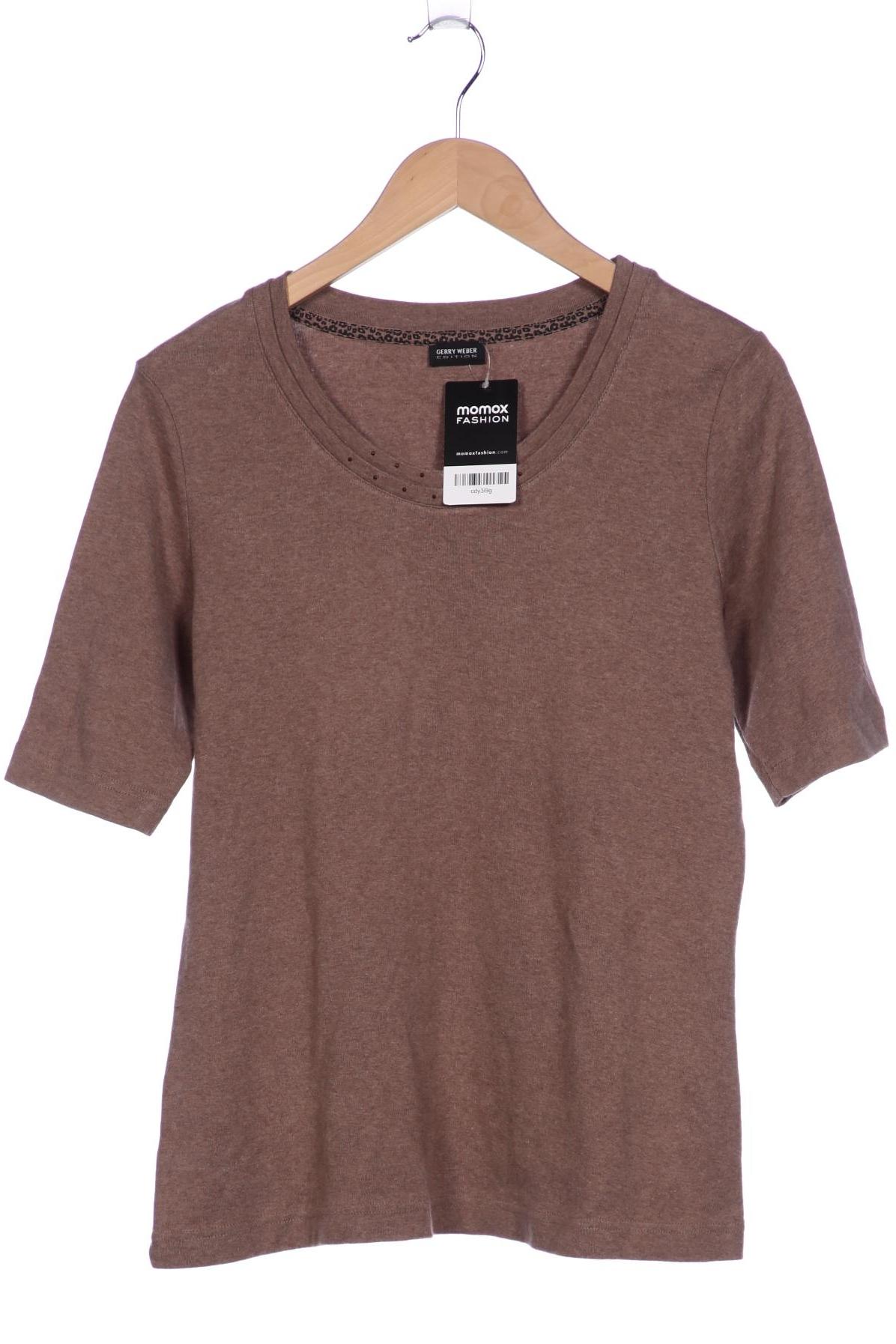 

Gerry Weber Damen T-Shirt, braun, Gr. 42
