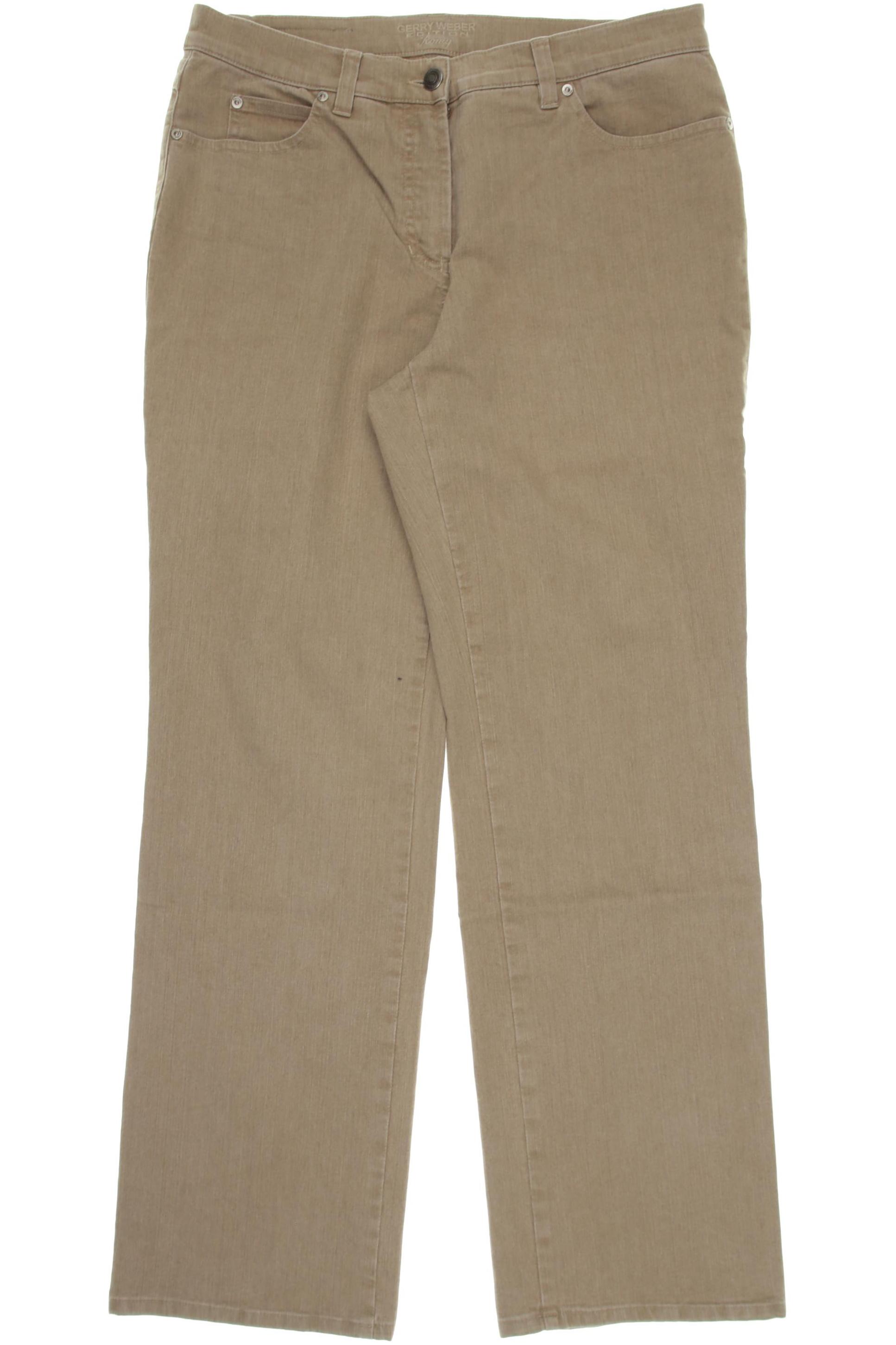 

Gerry Weber Damen Jeans, beige, Gr. 40