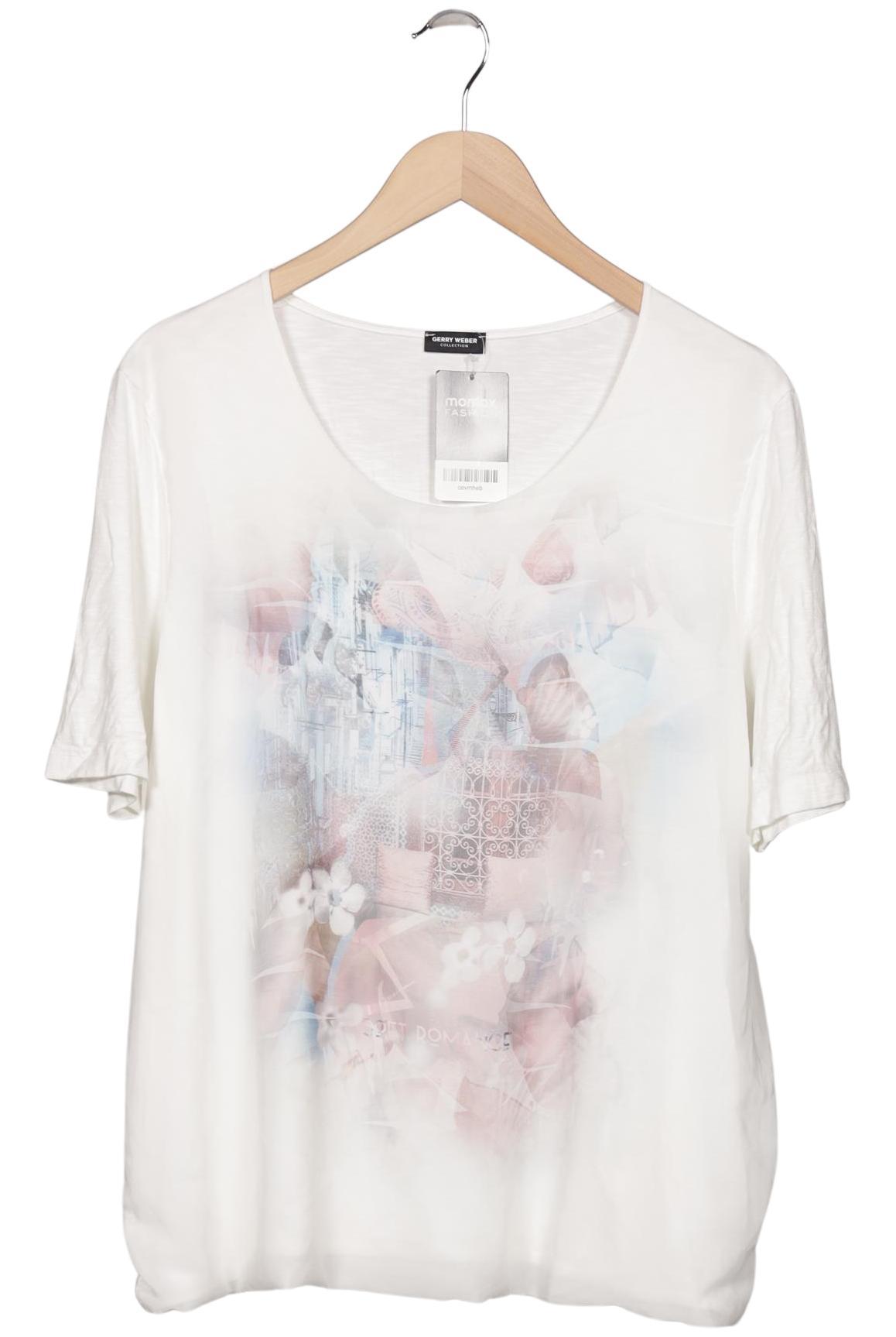 

Gerry Weber Damen T-Shirt, cremeweiß, Gr. 46