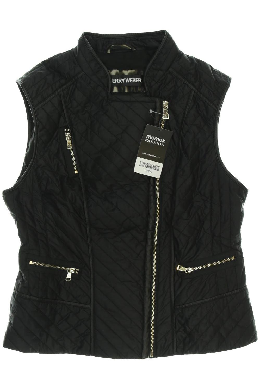 

Gerry Weber Damen Weste, schwarz, Gr. 36