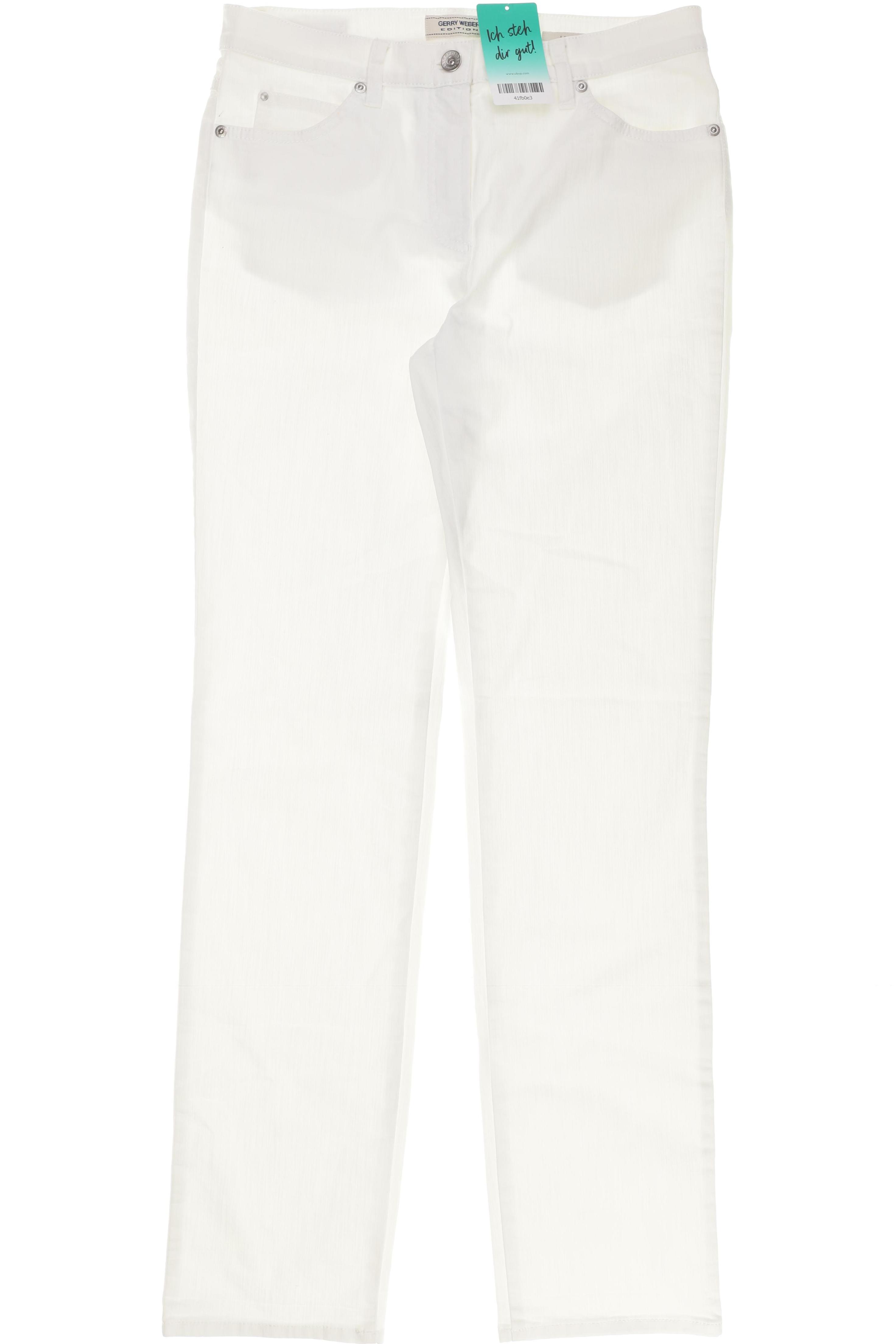 

Gerry Weber Damen Jeans, weiß, Gr. 30