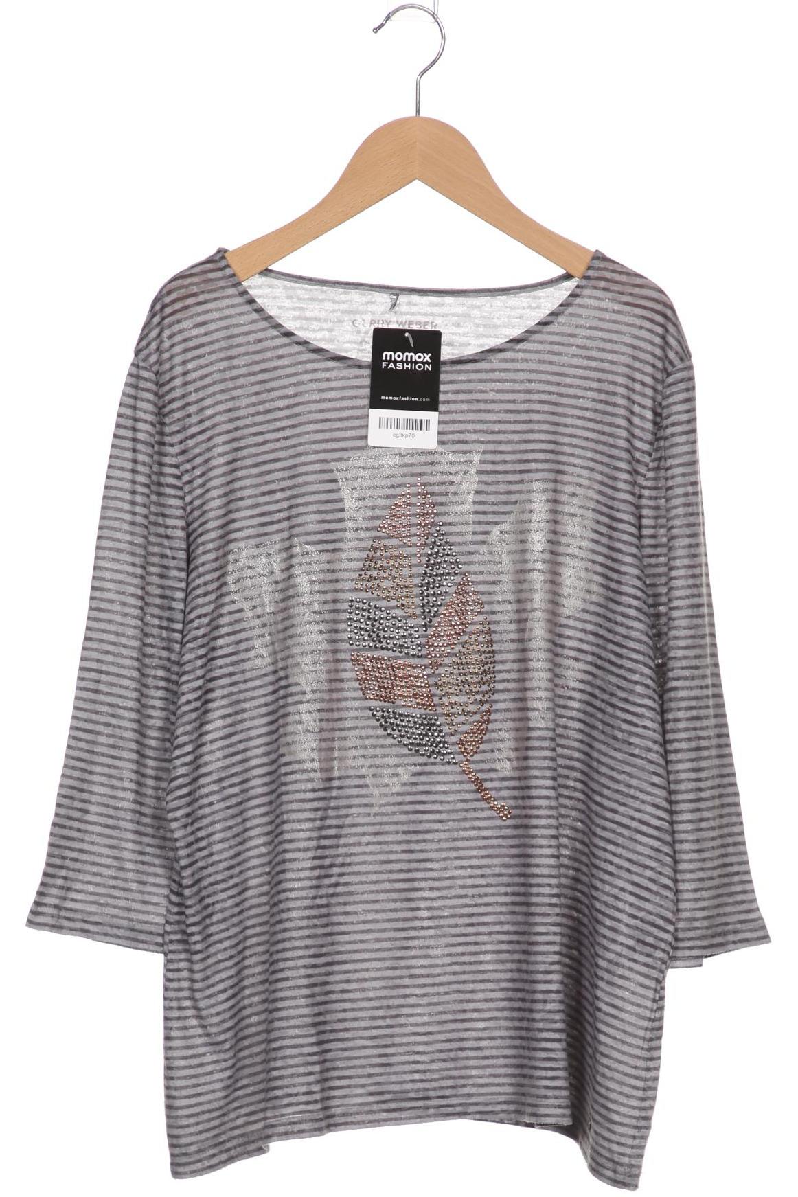 

Gerry Weber Damen Langarmshirt, grau, Gr. 44