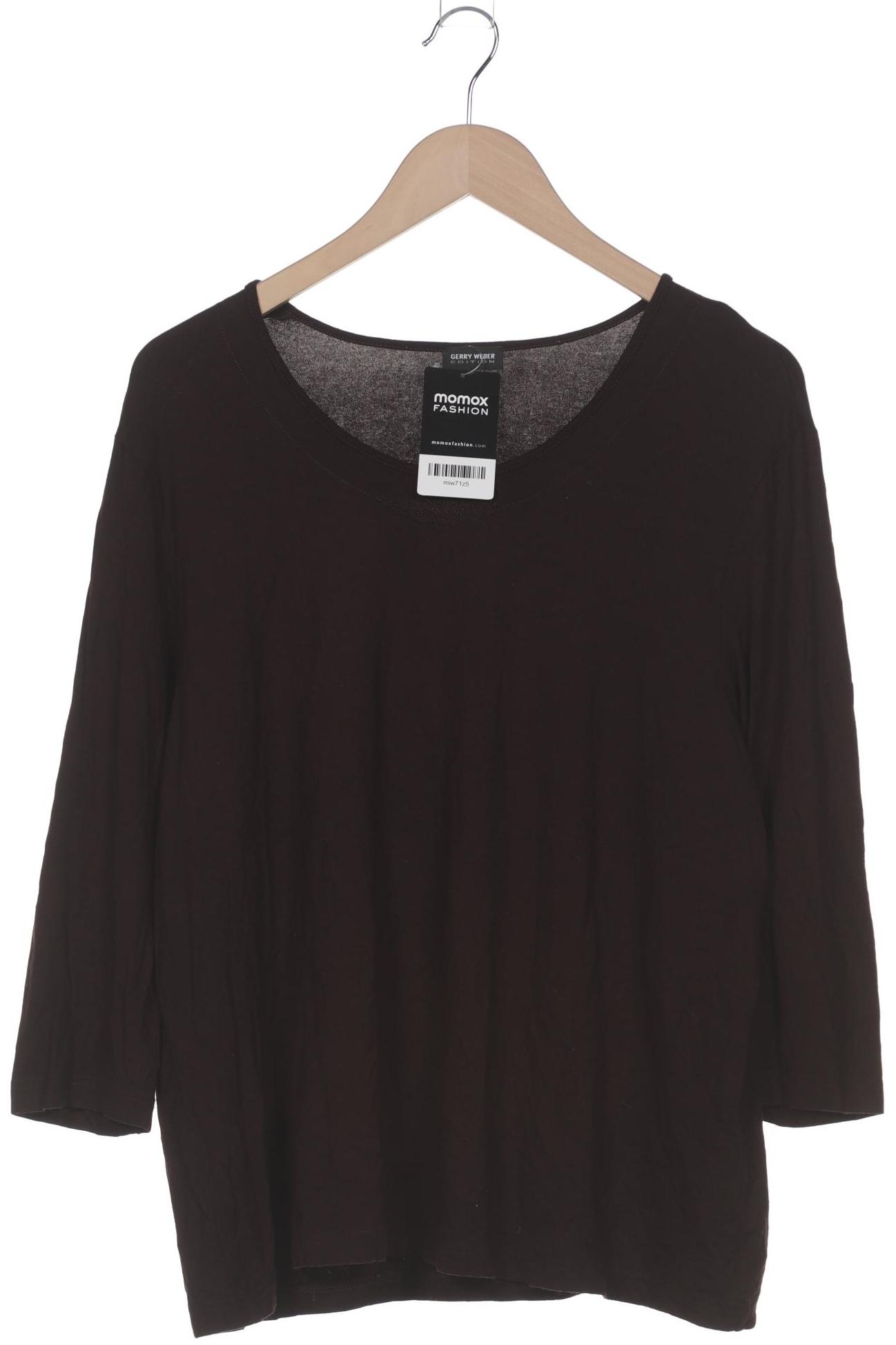 

Gerry Weber Damen Langarmshirt, braun, Gr. 48