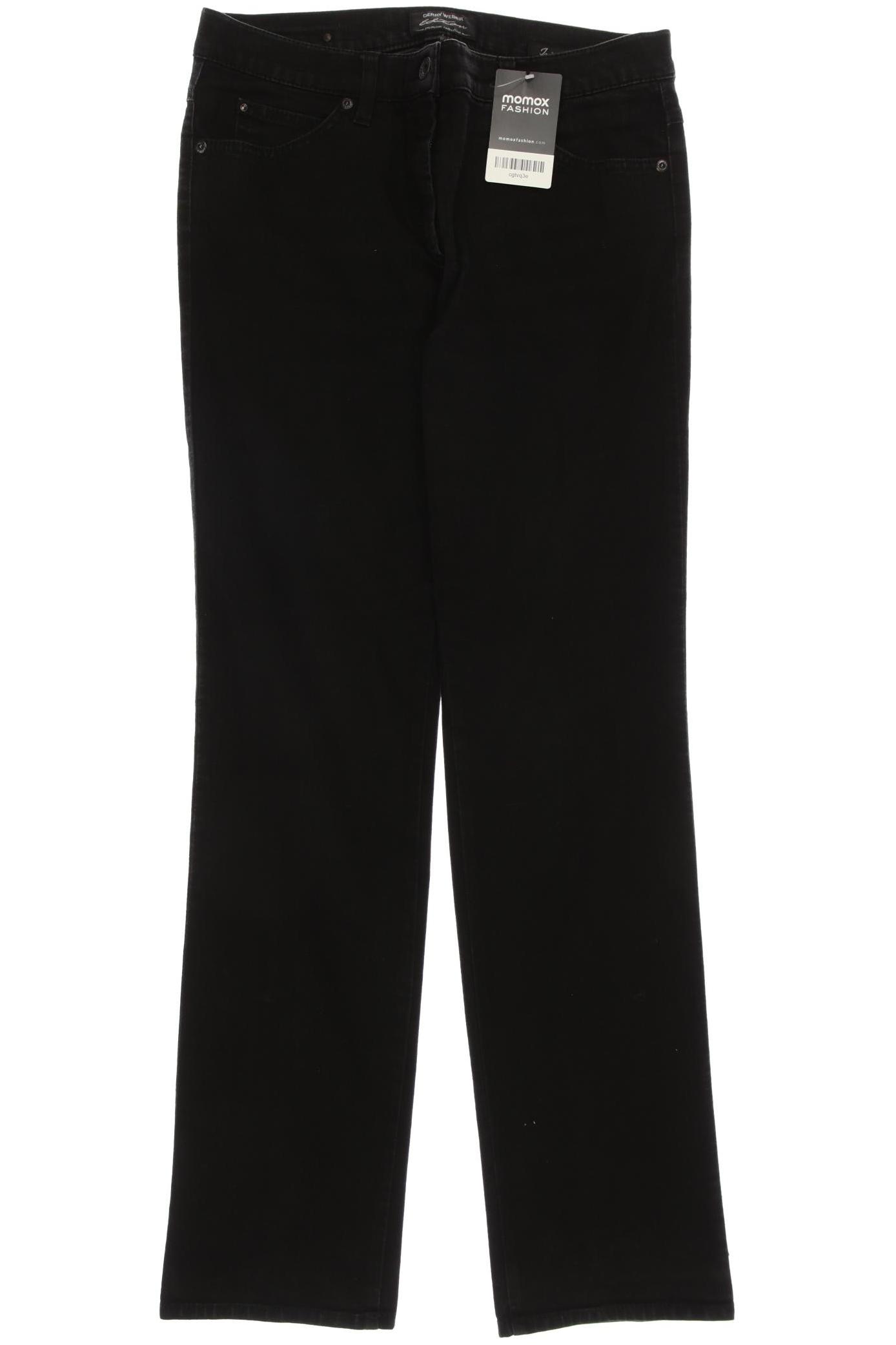 

Gerry Weber Damen Jeans, schwarz